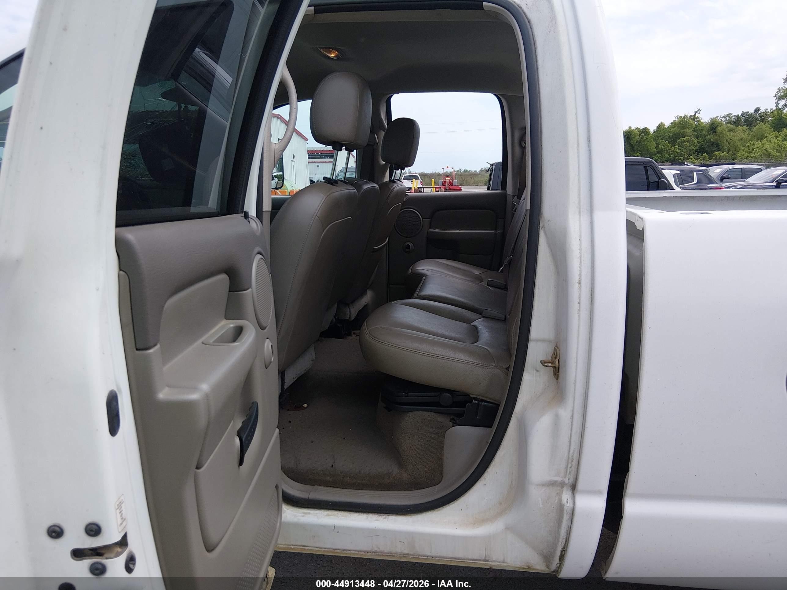 2005 Dodge Ram 2500 Slt/laramie White vin: 3D7KS28C85G785518
