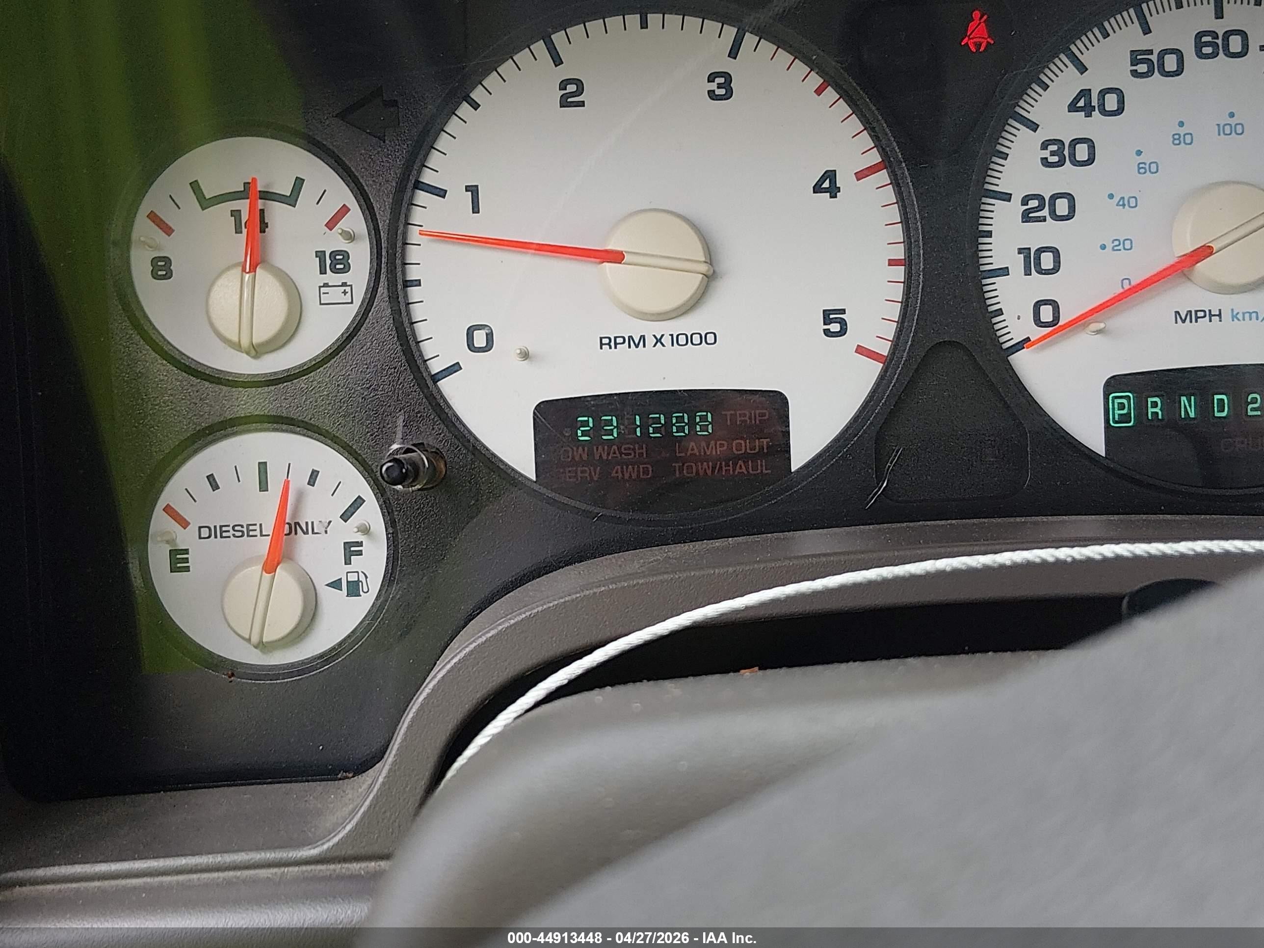 2005 Dodge Ram 2500 Slt/laramie White vin: 3D7KS28C85G785518