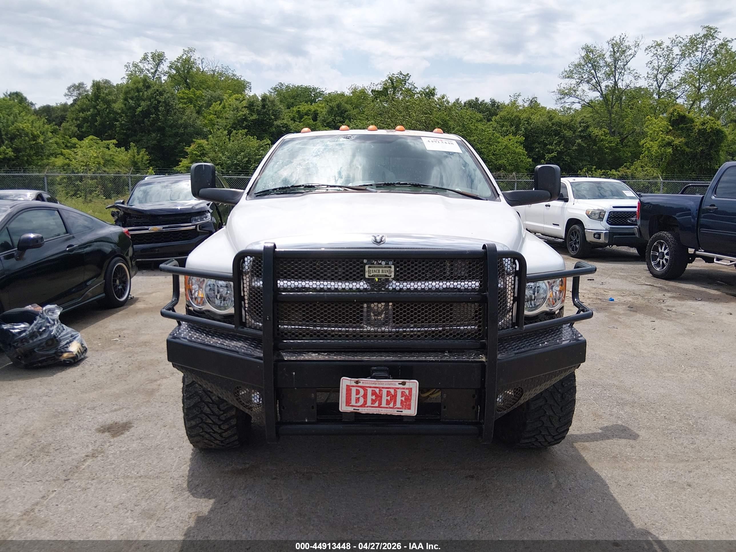2005 Dodge Ram 2500 Slt/laramie White vin: 3D7KS28C85G785518
