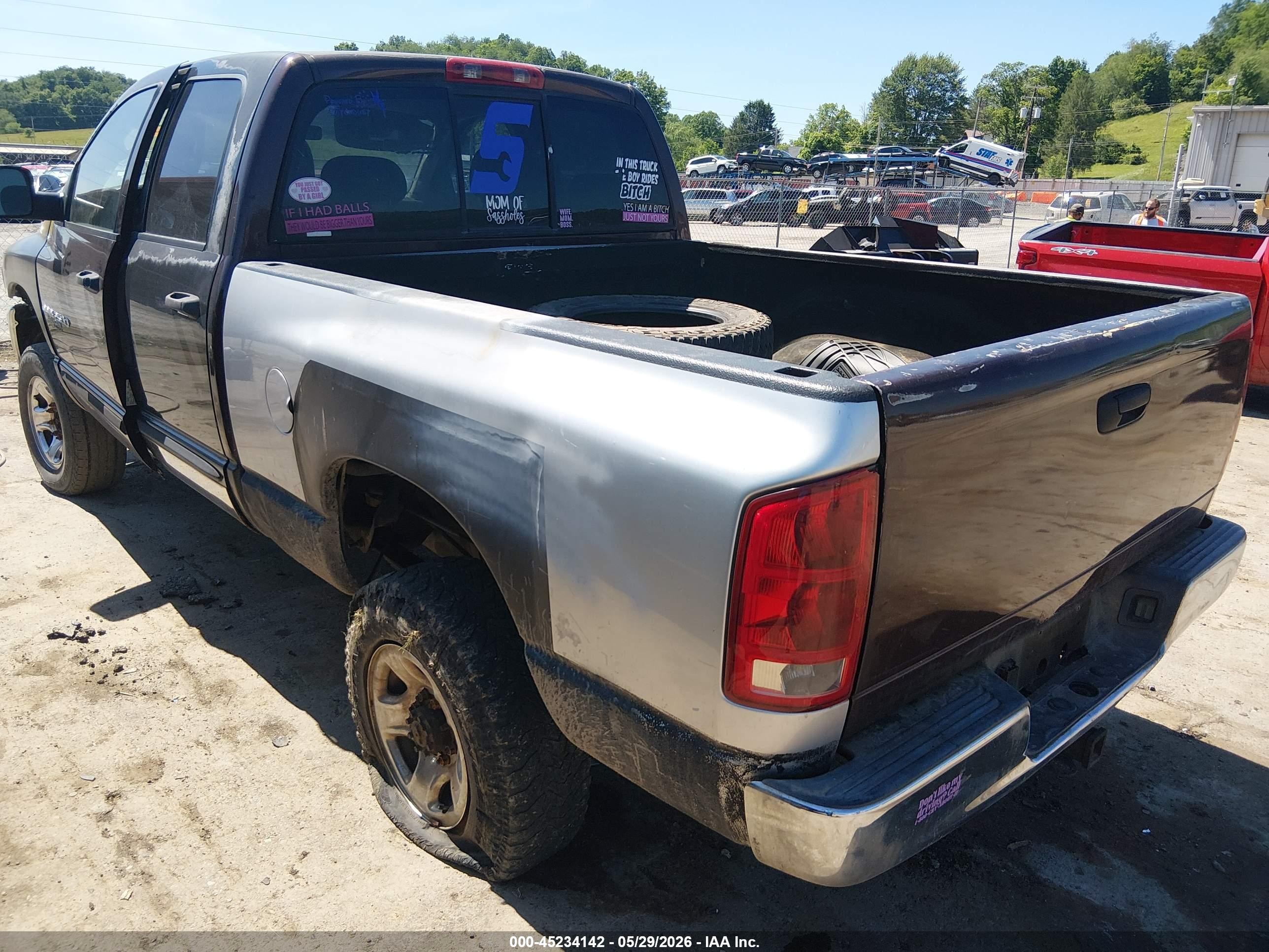 2005 Dodge Ram 2500 Slt/laramie Фиолетовый vin: 3D7KS28C85G797362