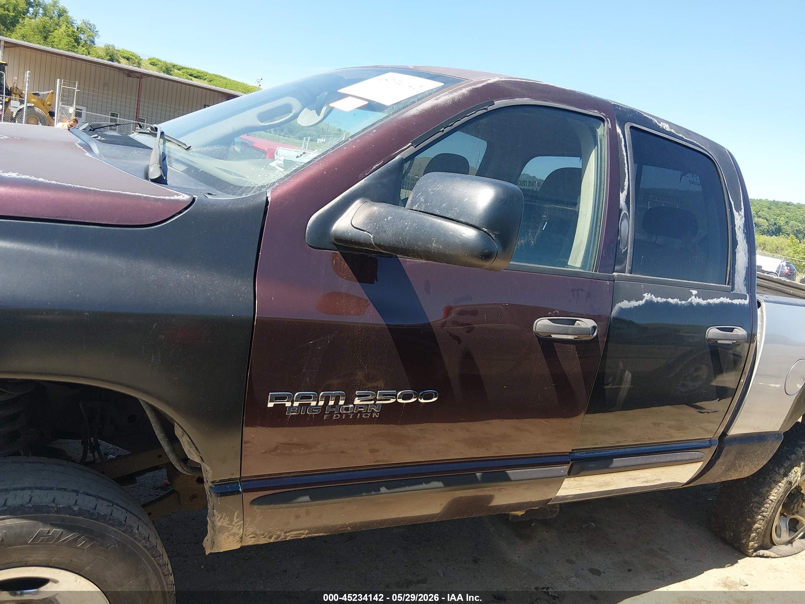 2005 Dodge Ram 2500 Slt/laramie Фиолетовый vin: 3D7KS28C85G797362