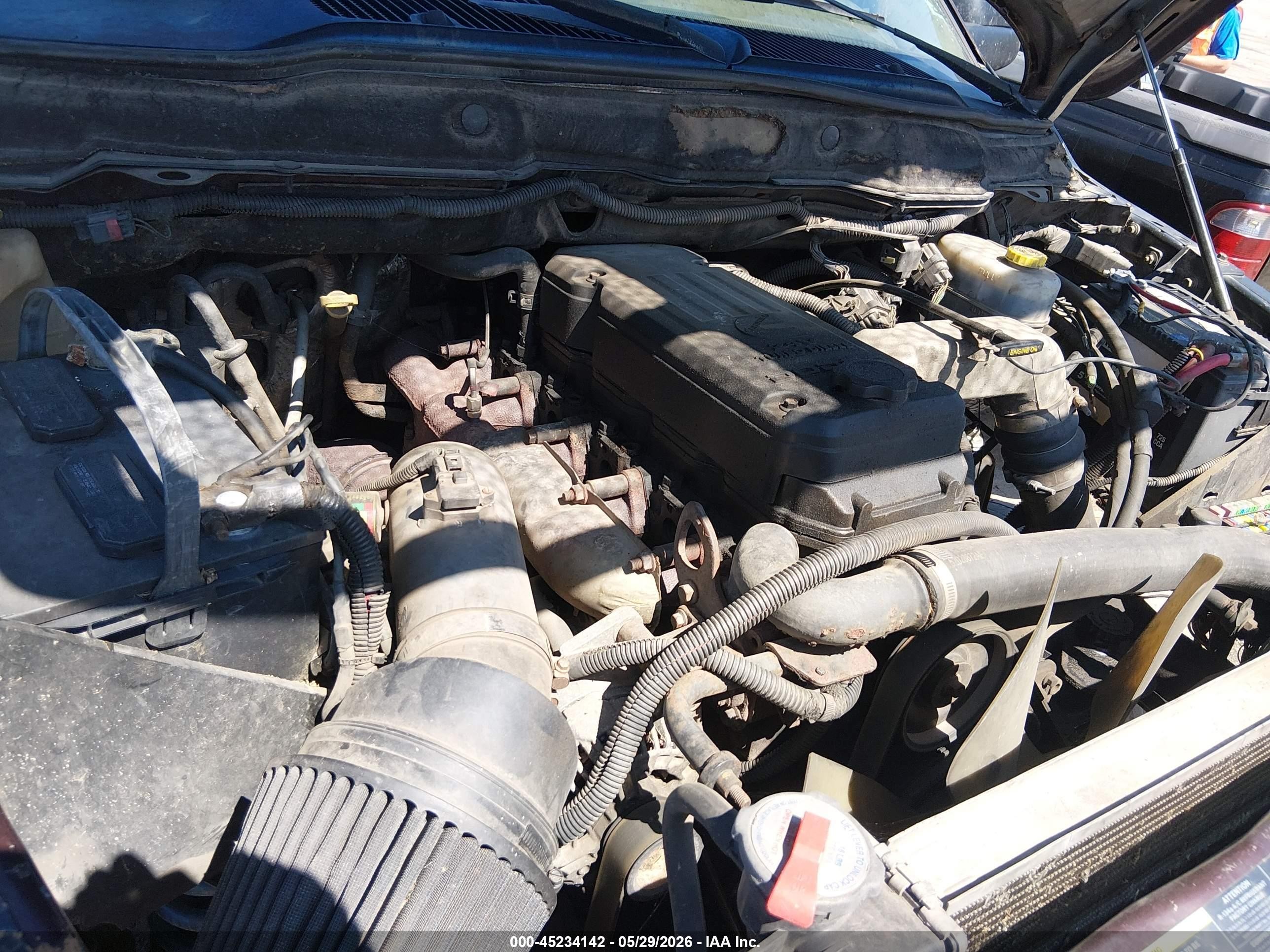 2005 Dodge Ram 2500 Slt/laramie Фиолетовый vin: 3D7KS28C85G797362