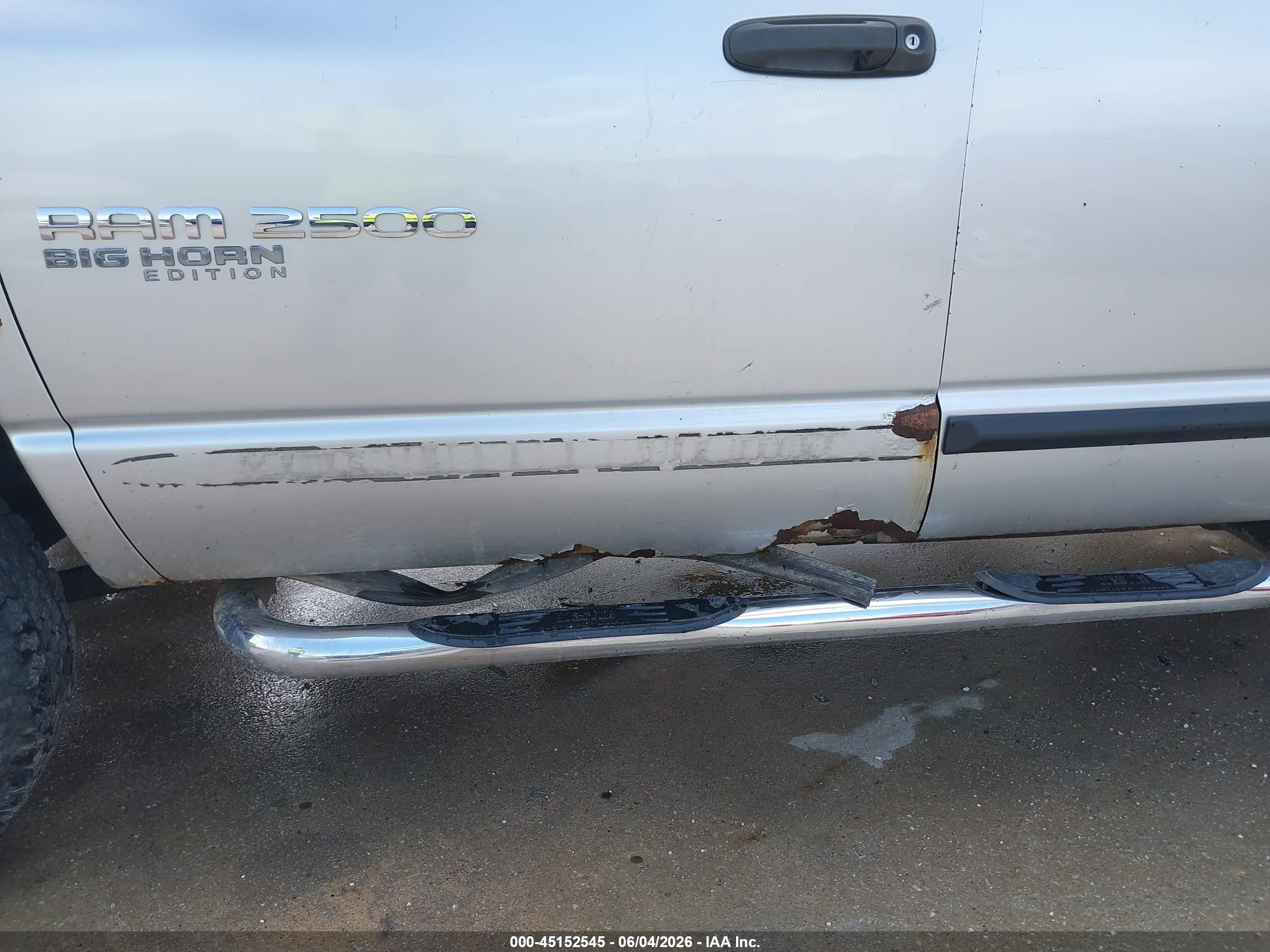 2005 Dodge Ram 2500 Slt/laramie Silver vin: 3D7KS28C85G849119