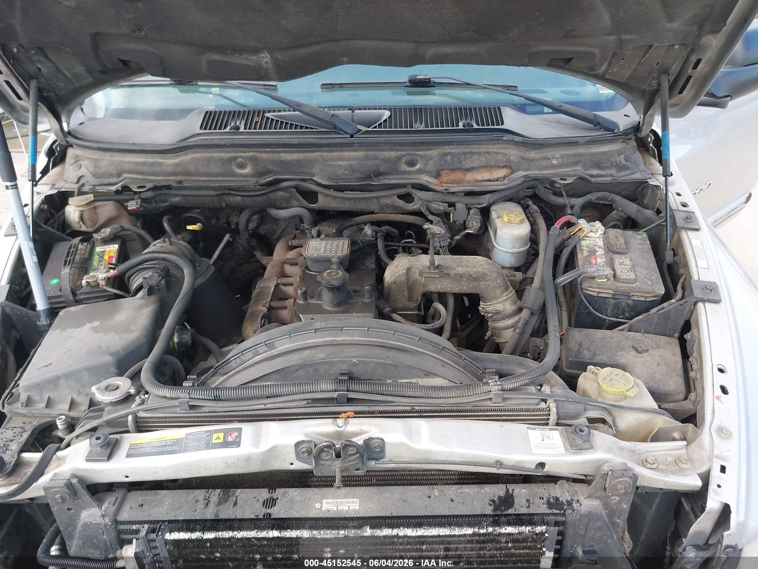 2005 Dodge Ram 2500 Slt/laramie Silver vin: 3D7KS28C85G849119