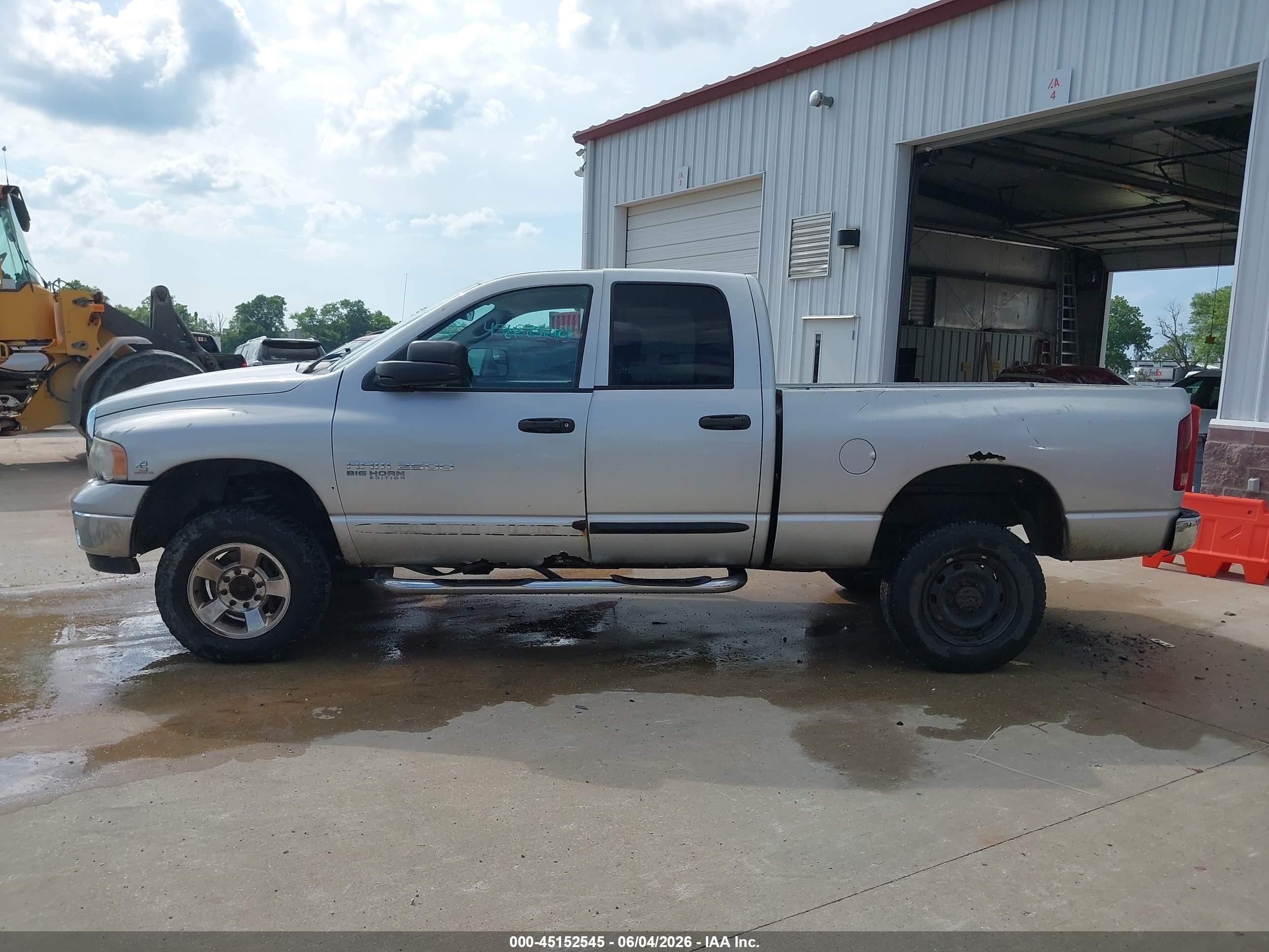 2005 Dodge Ram 2500 Slt/laramie Silver vin: 3D7KS28C85G849119