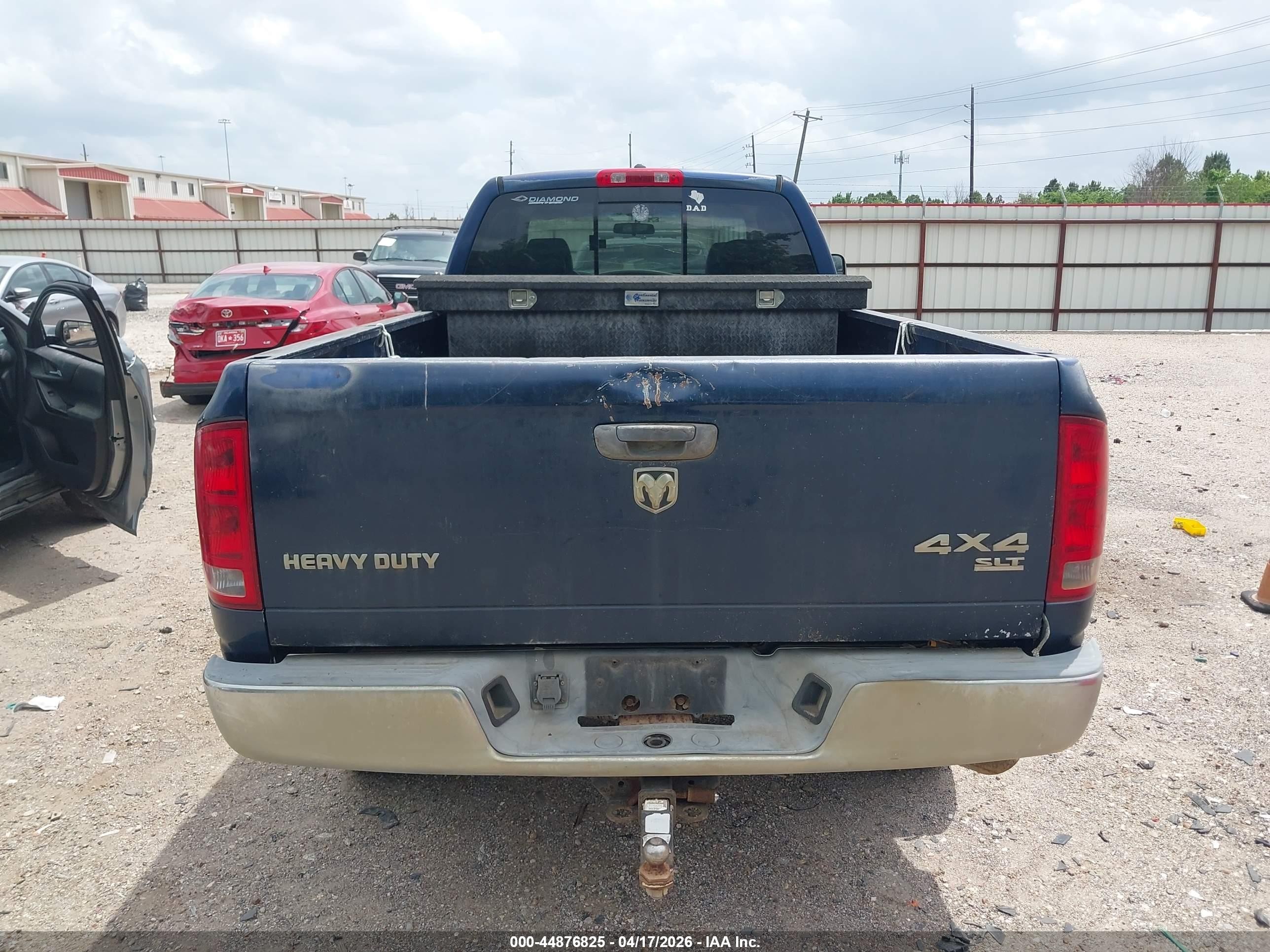 2006 Dodge Ram 2500 Slt/sport Blue vin: 3D7KS28C86G210109