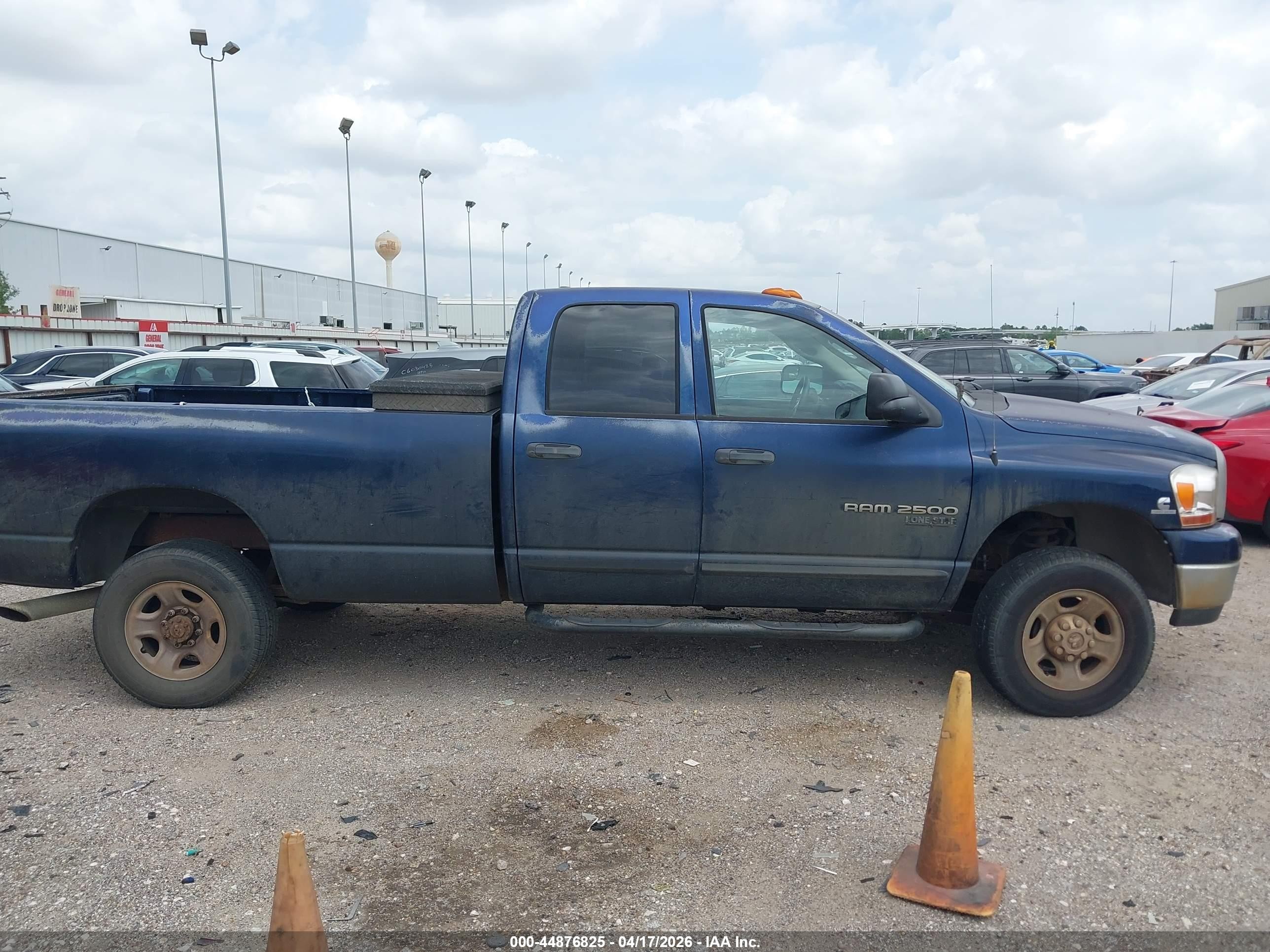 2006 Dodge Ram 2500 Slt/sport Blue vin: 3D7KS28C86G210109