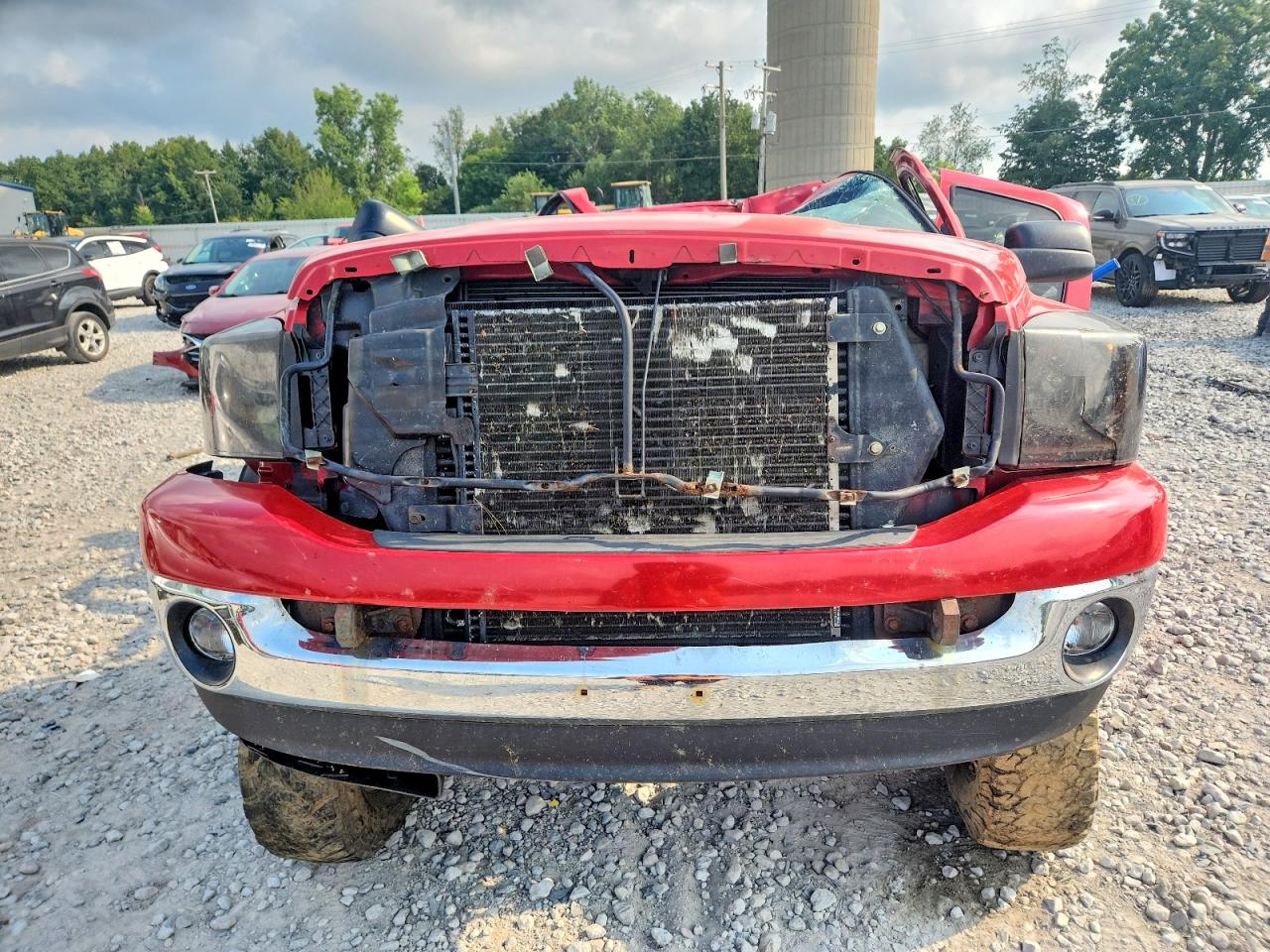 2007 Dodge Ram 2500 St Red vin: 3D7KS28C87G762422