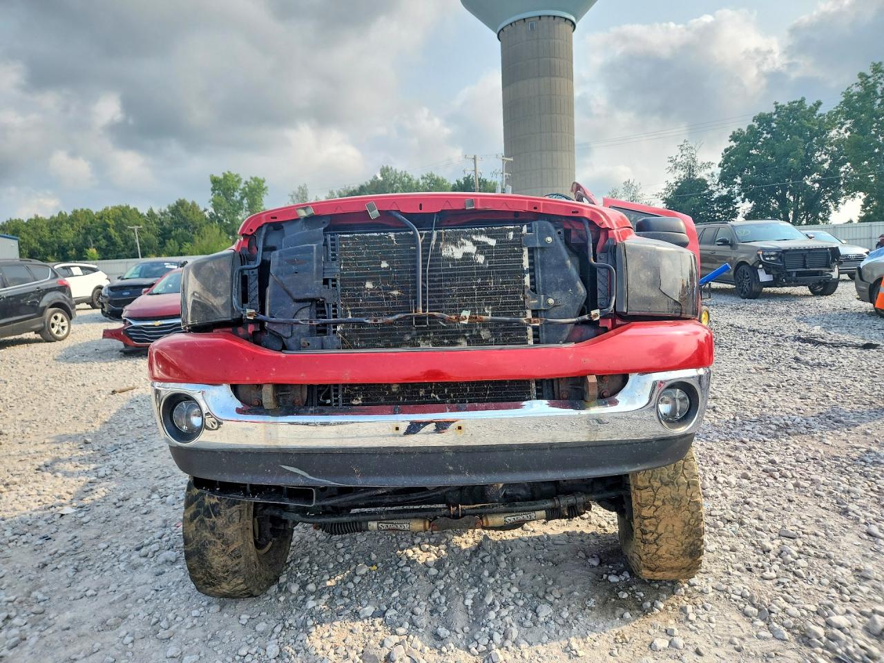2007 Dodge Ram 2500 St Red vin: 3D7KS28C87G762422