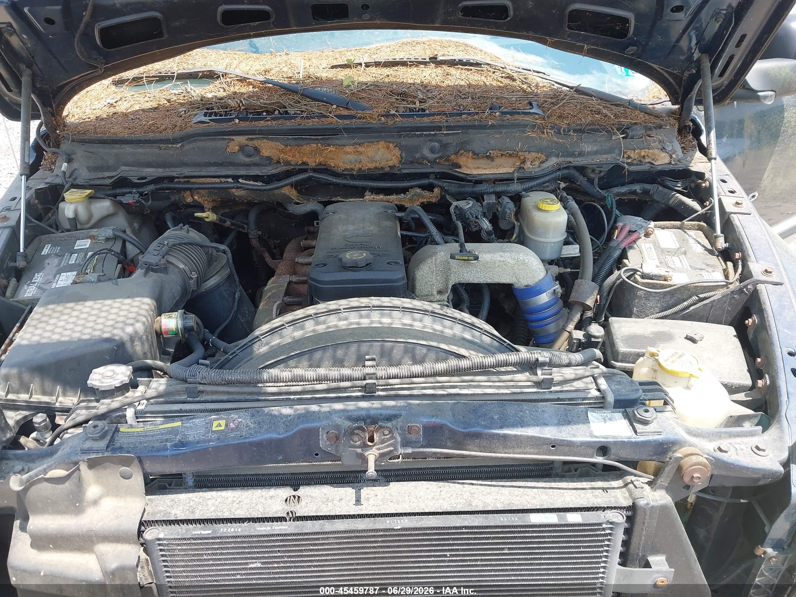 2005 Dodge Ram 2500 Slt/laramie Blue vin: 3D7KS28C95G797435