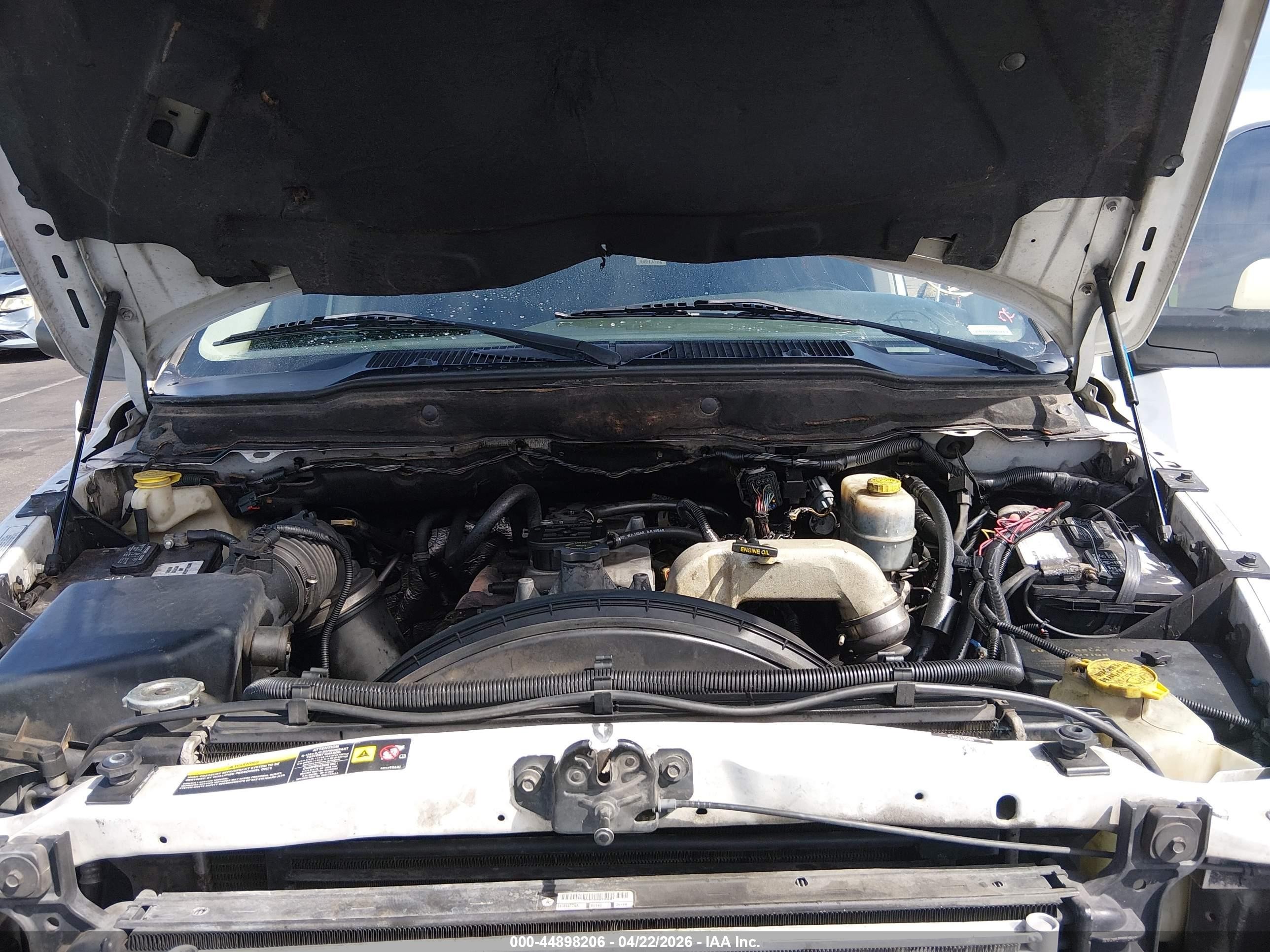 2005 Dodge Ram 2500 Slt/laramie White vin: 3D7KS28CX5G745196