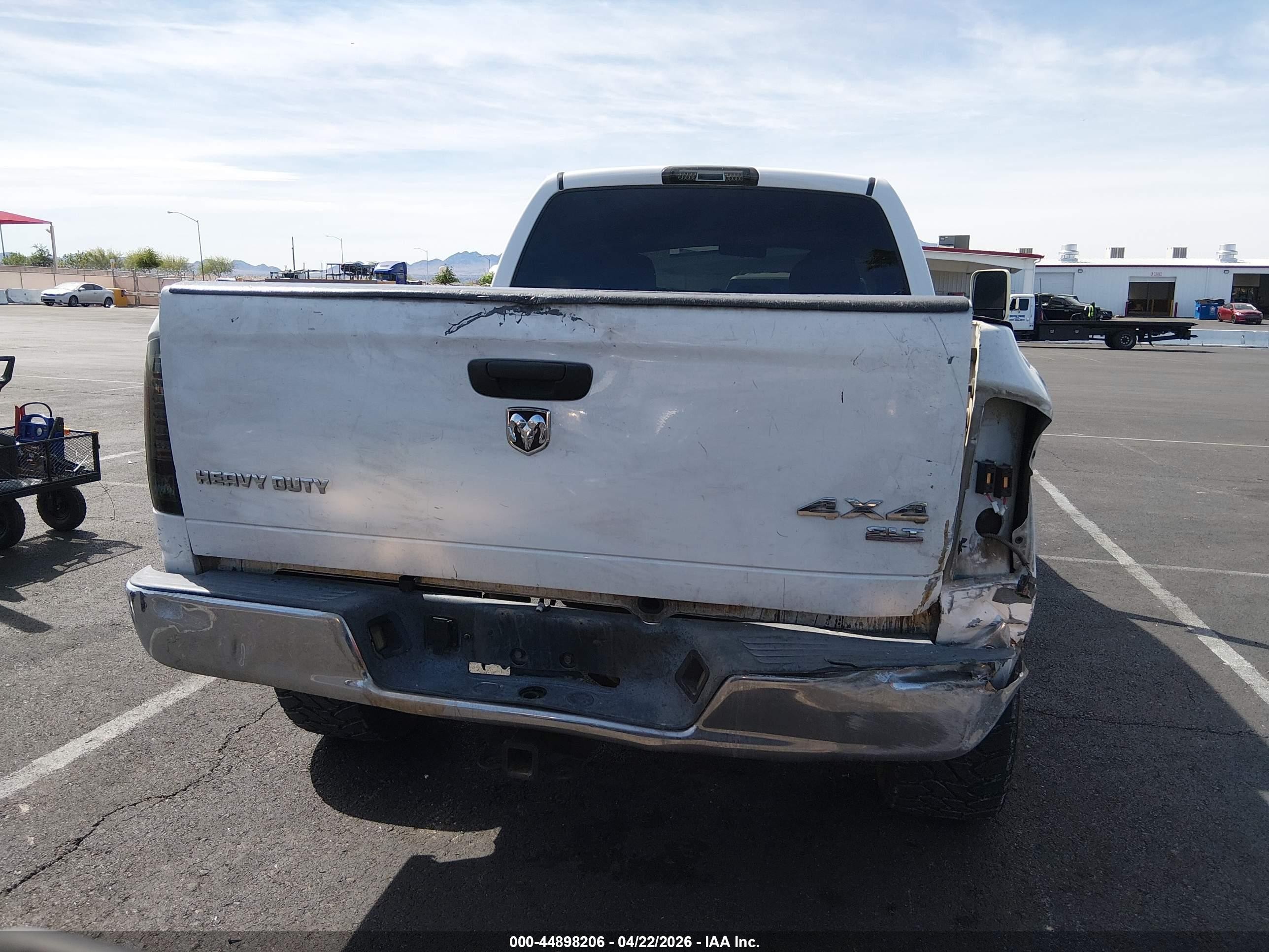 2005 Dodge Ram 2500 Slt/laramie White vin: 3D7KS28CX5G745196