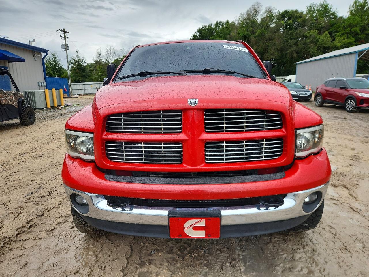 2005 Dodge Ram 2500 St Red vin: 3D7KS28CX5G774696
