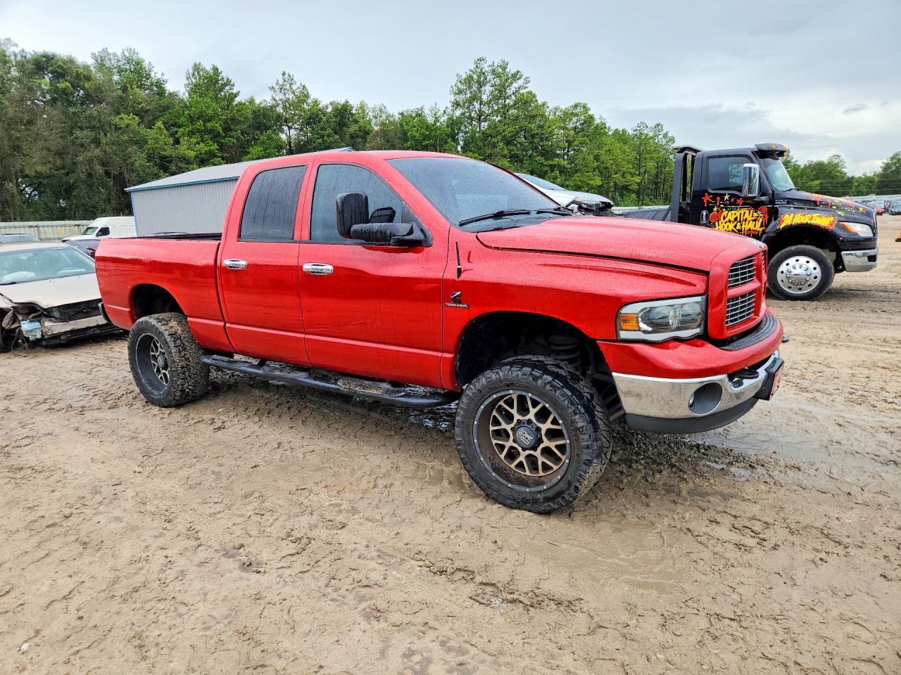 2005 Dodge Ram 2500 St Red vin: 3D7KS28CX5G774696