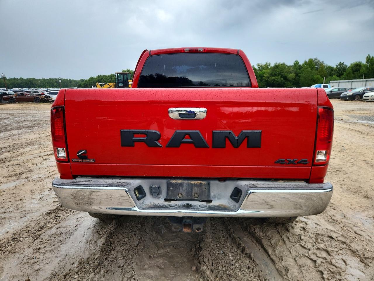 2005 Dodge Ram 2500 St Red vin: 3D7KS28CX5G774696