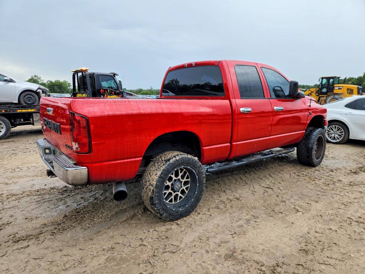 2005 Dodge Ram 2500 St Red vin: 3D7KS28CX5G774696