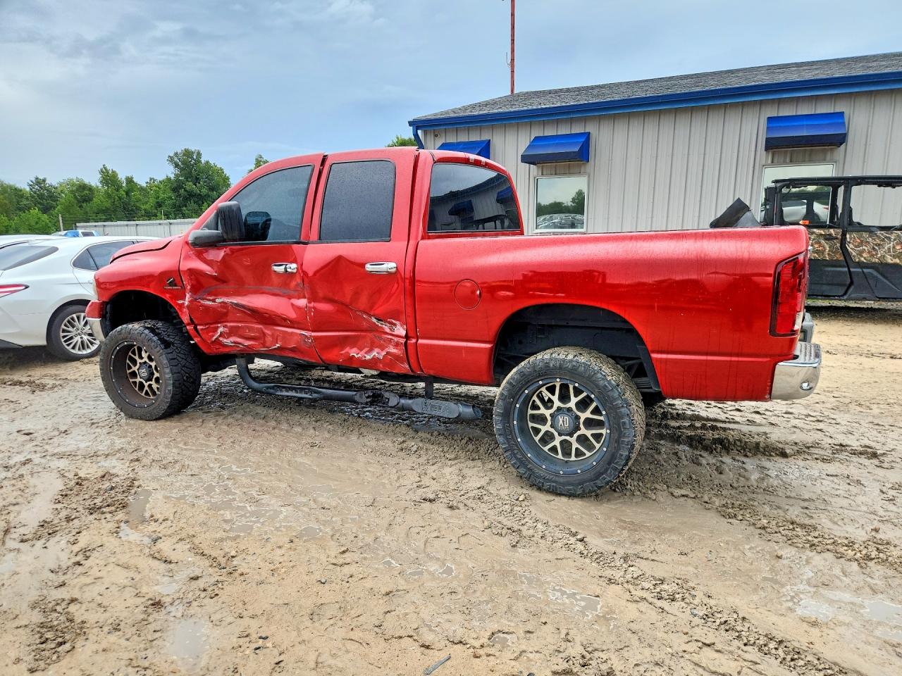 2005 Dodge Ram 2500 St Red vin: 3D7KS28CX5G774696