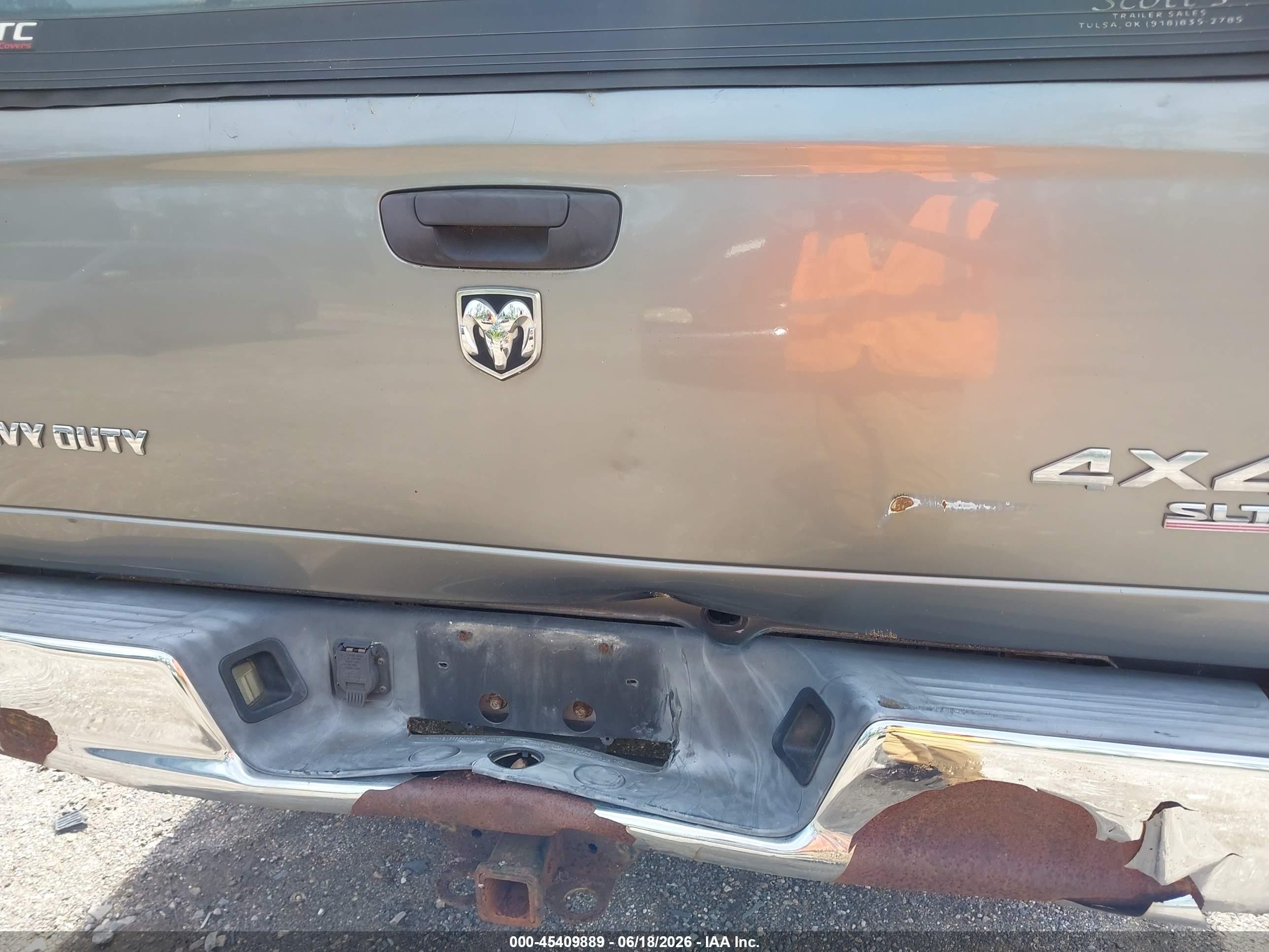 2005 Dodge Ram 2500 Slt/laramie Gray vin: 3D7KS28CX5G812136