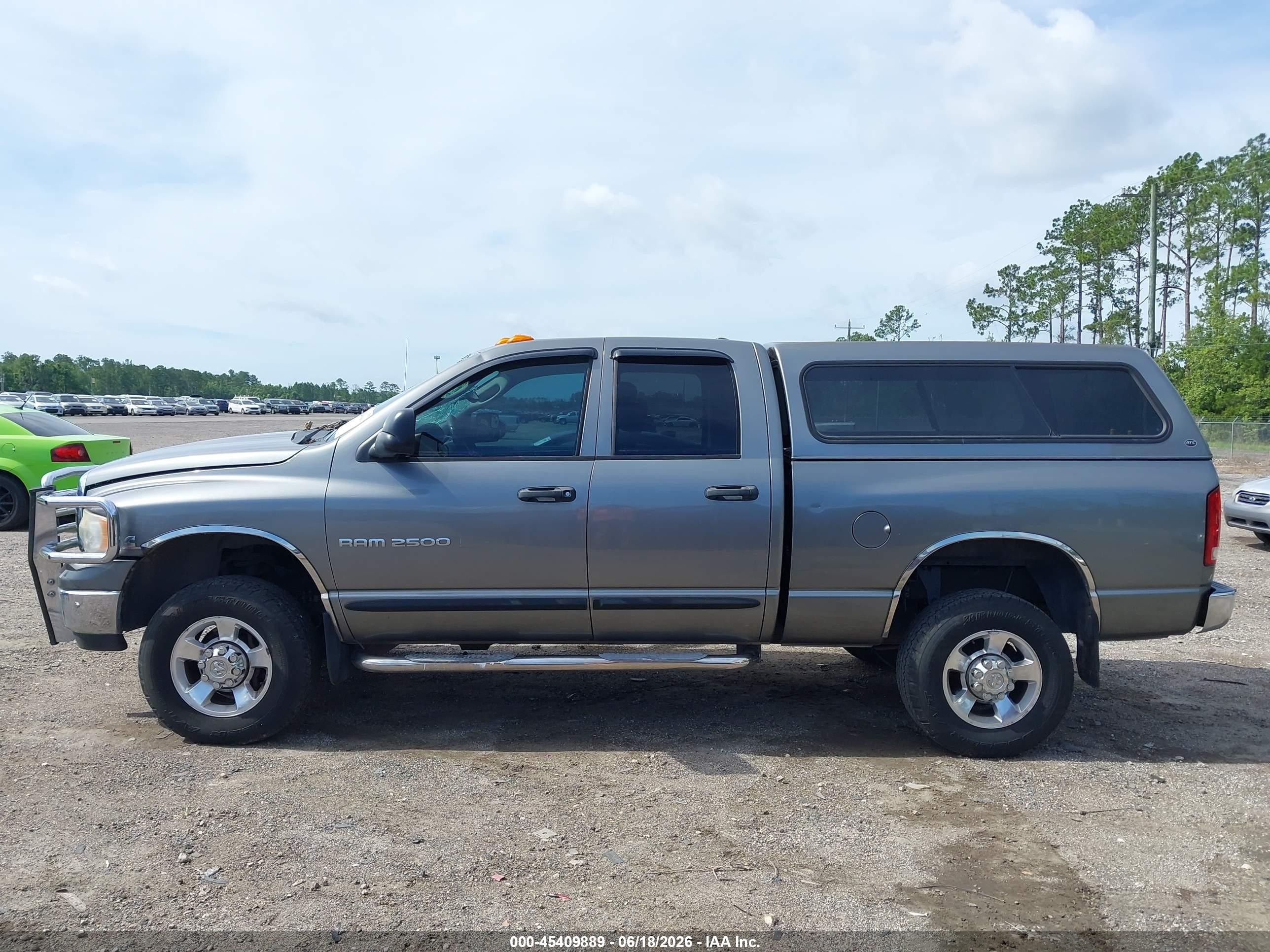 2005 Dodge Ram 2500 Slt/laramie Gray vin: 3D7KS28CX5G812136