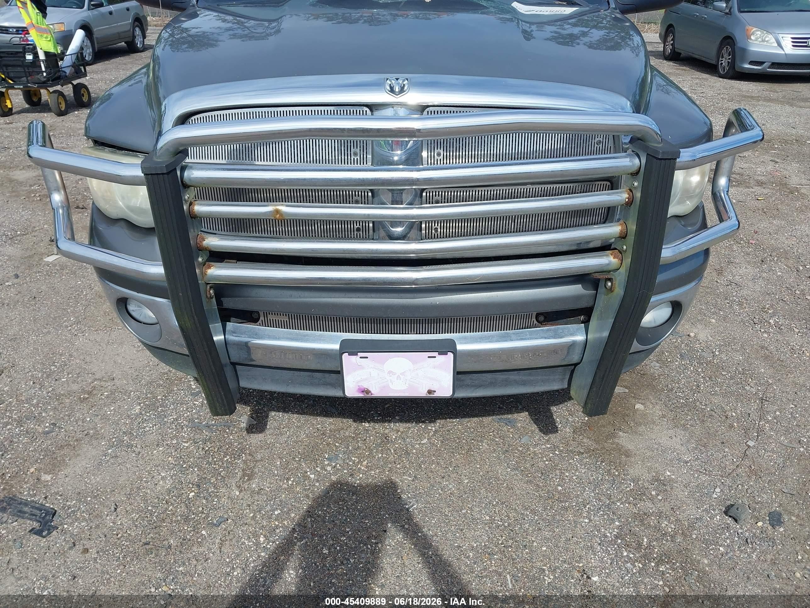 2005 Dodge Ram 2500 Slt/laramie Gray vin: 3D7KS28CX5G812136