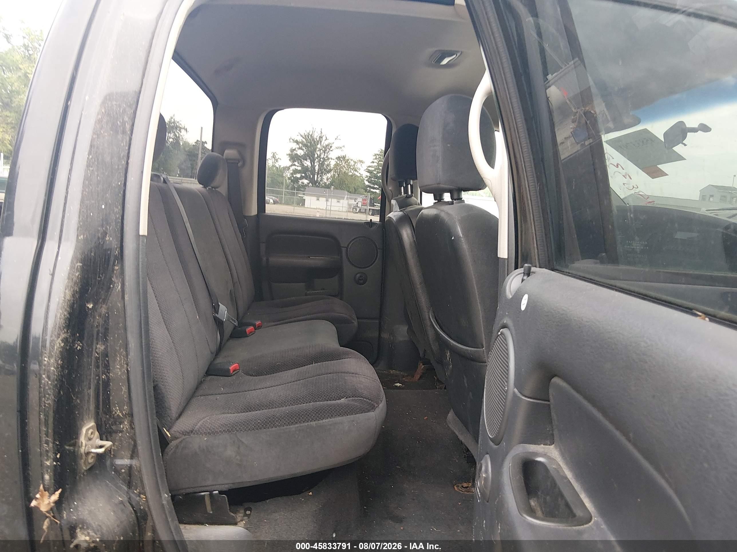 2005 Dodge Ram 2500 Slt/laramie Black vin: 3D7KS28CX5G865595