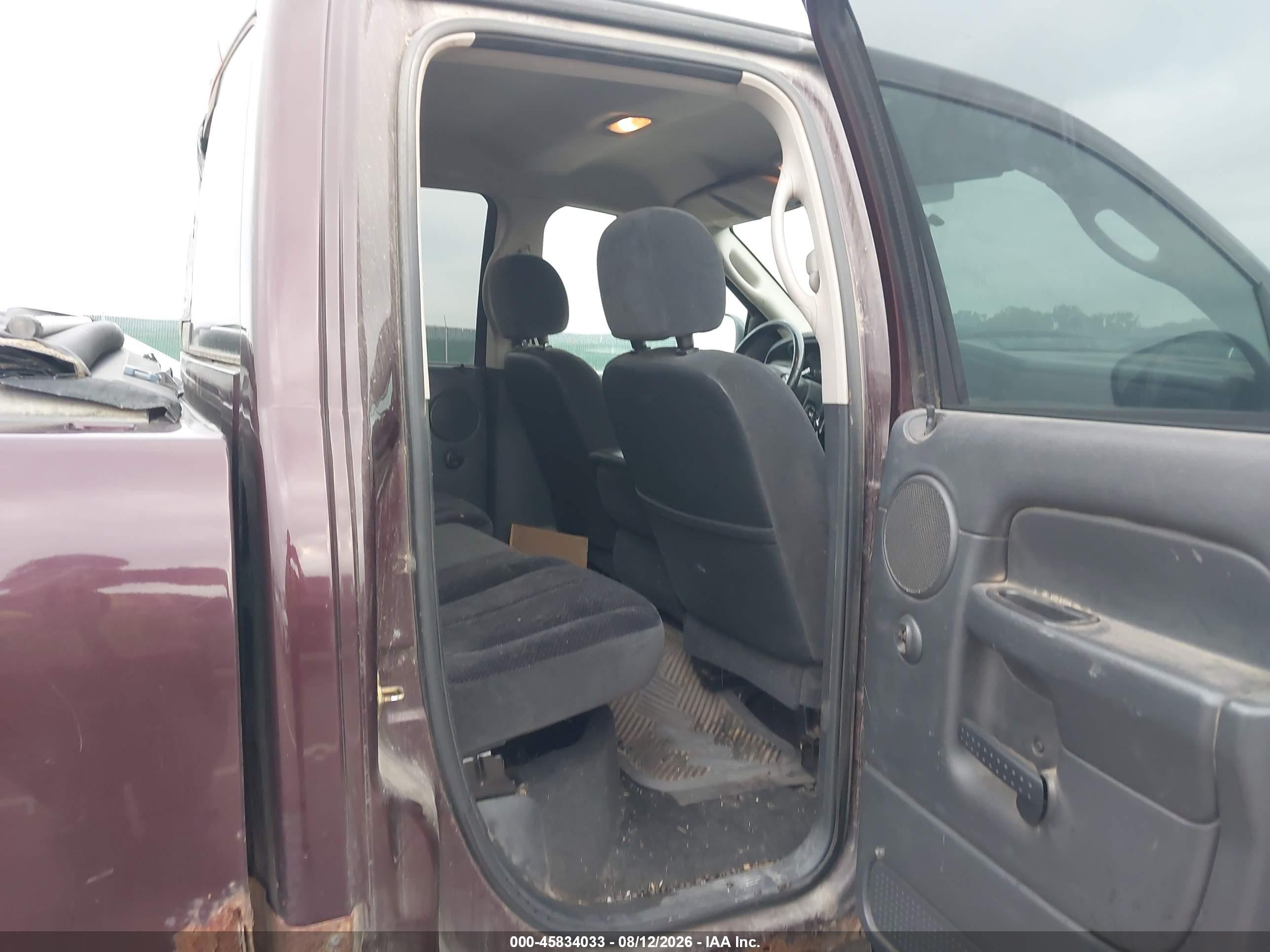 2005 Dodge Ram 2500 Slt/laramie Maroon vin: 3D7KS28D05G772013