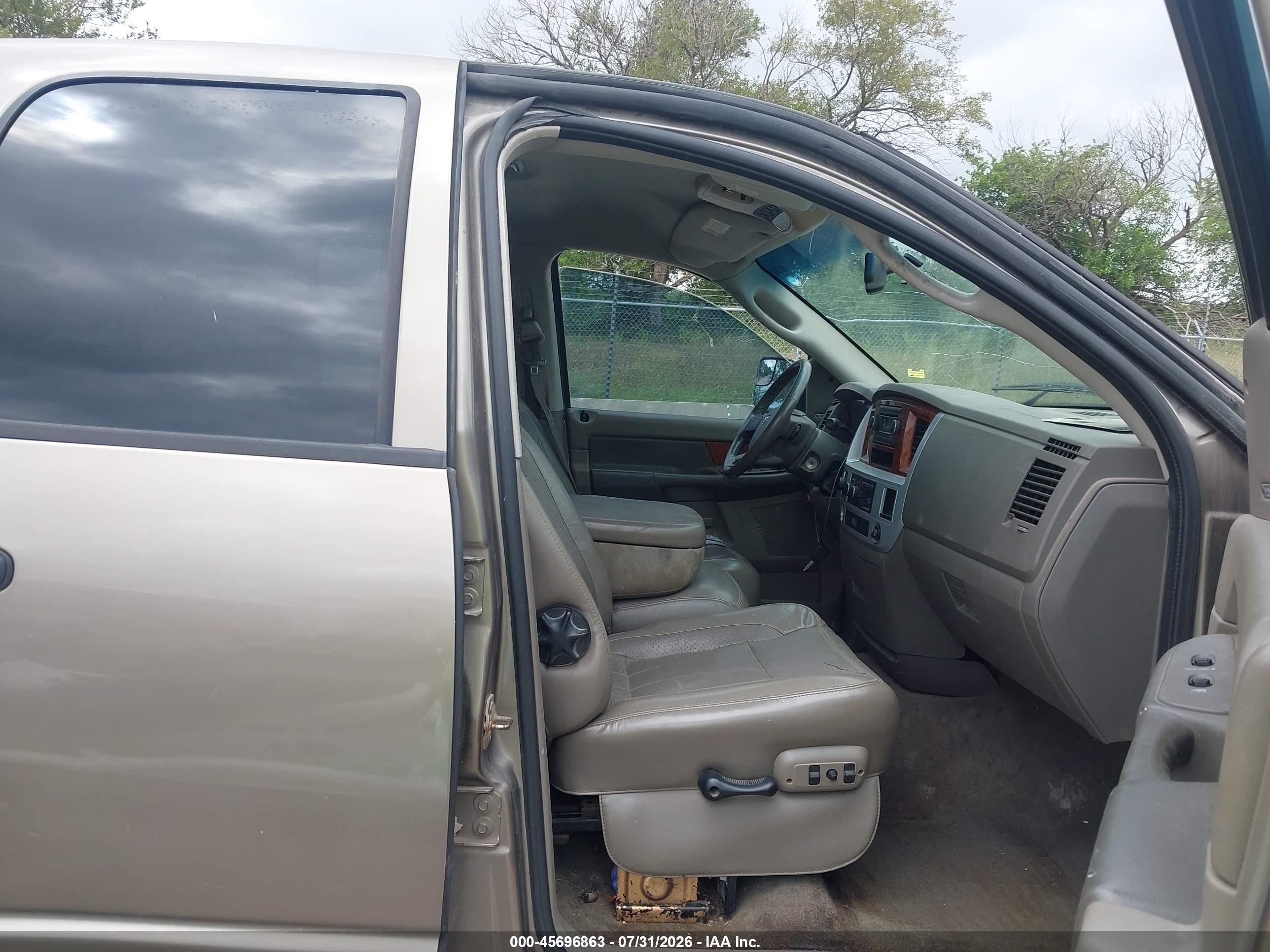 2006 Dodge Ram 2500 Laramie Tan vin: 3D7KS28D06G262181