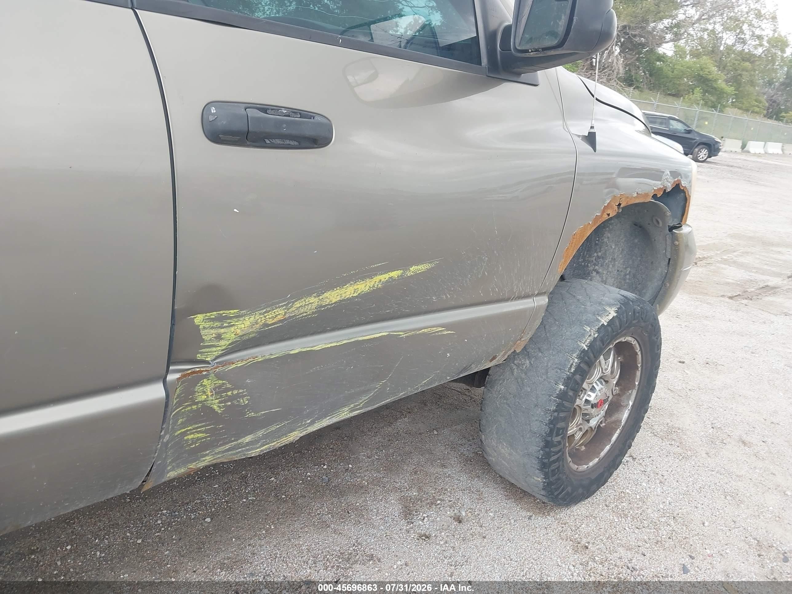 2006 Dodge Ram 2500 Laramie Tan vin: 3D7KS28D06G262181