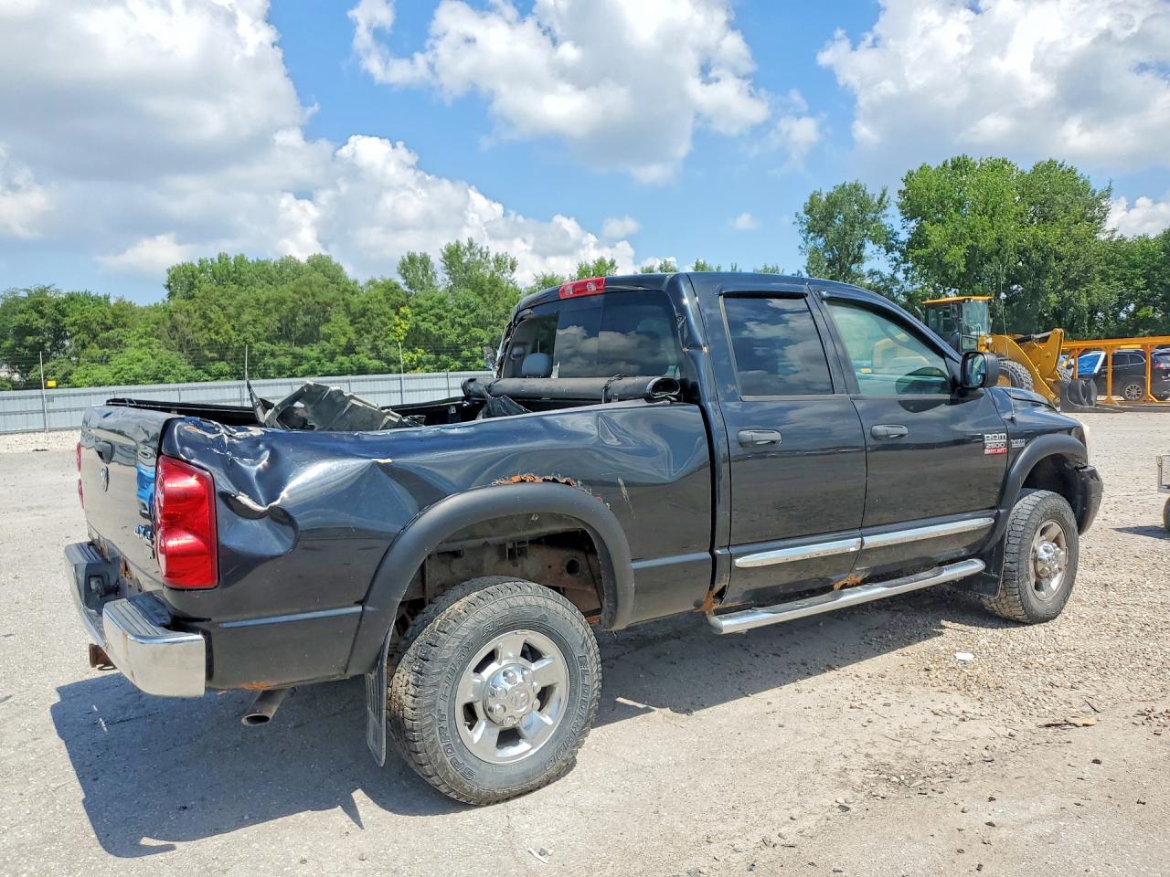 2008 Dodge Ram 2500 St Черный vin: 3D7KS28D08G201478