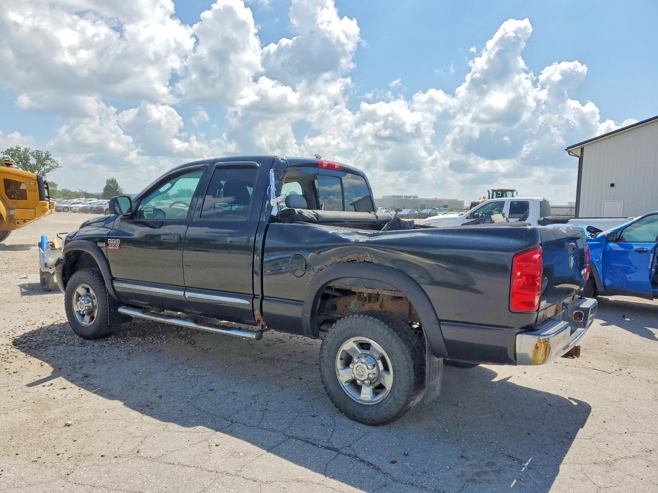 2008 Dodge Ram 2500 St Черный vin: 3D7KS28D08G201478