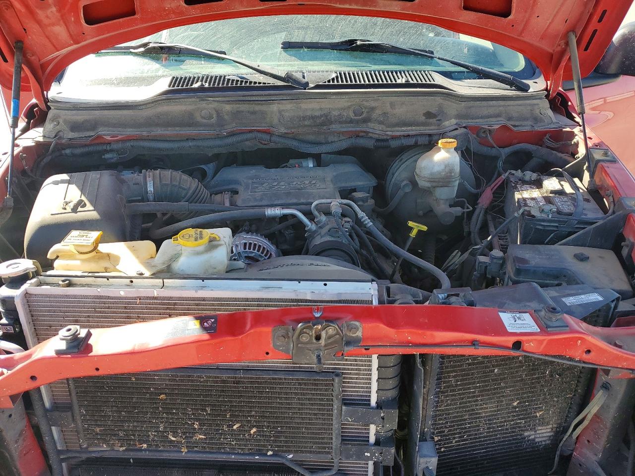 2005 Dodge Ram 2500 St Red vin: 3D7KS28D15G816245