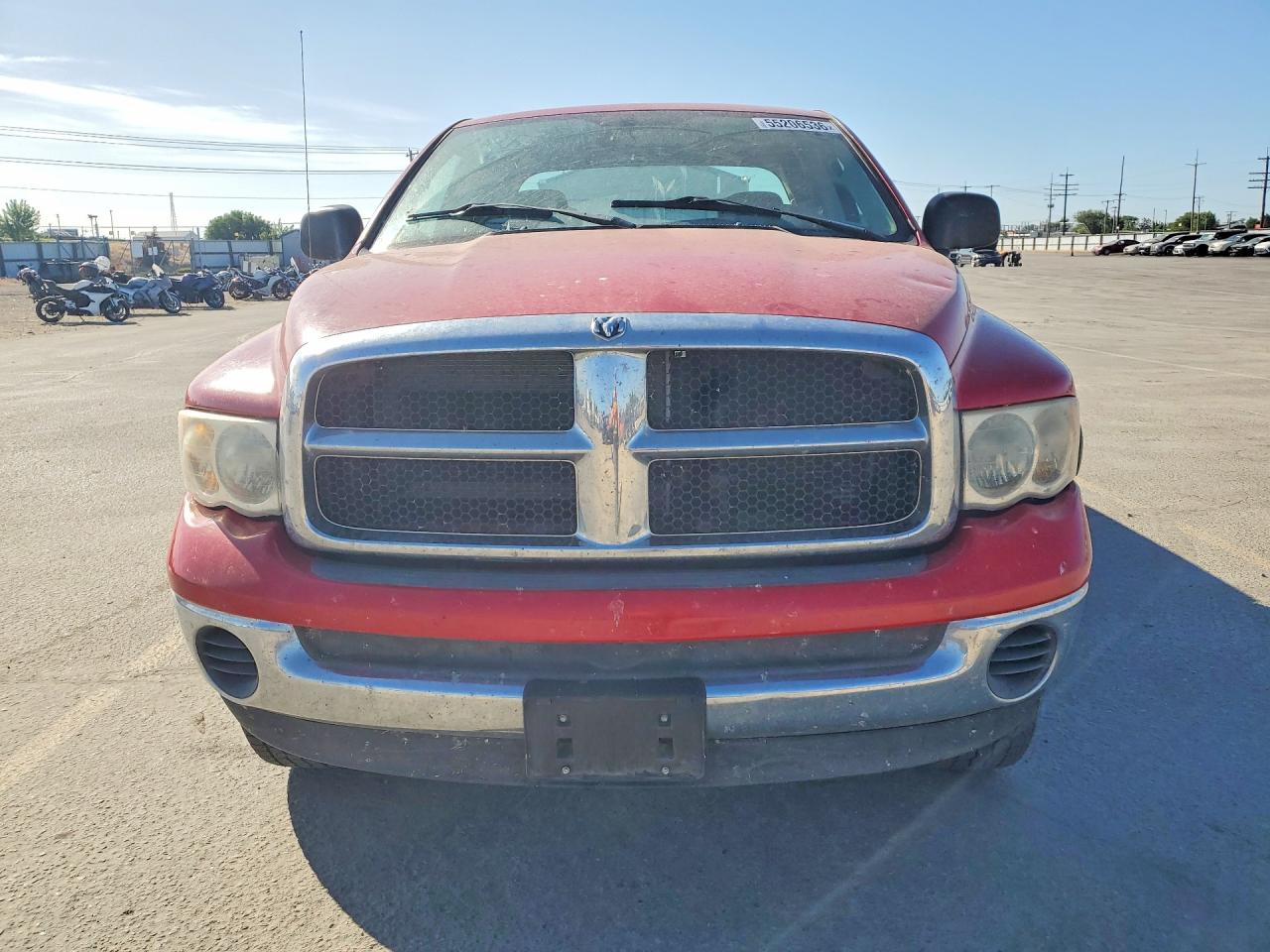 2005 Dodge Ram 2500 St Red vin: 3D7KS28D15G816245