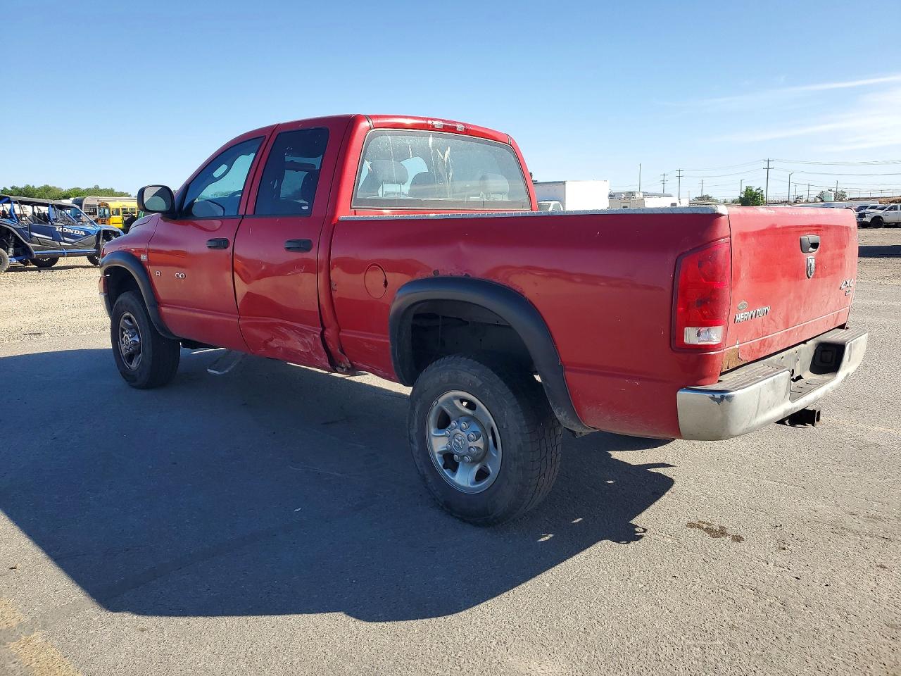 2005 Dodge Ram 2500 St Red vin: 3D7KS28D15G816245