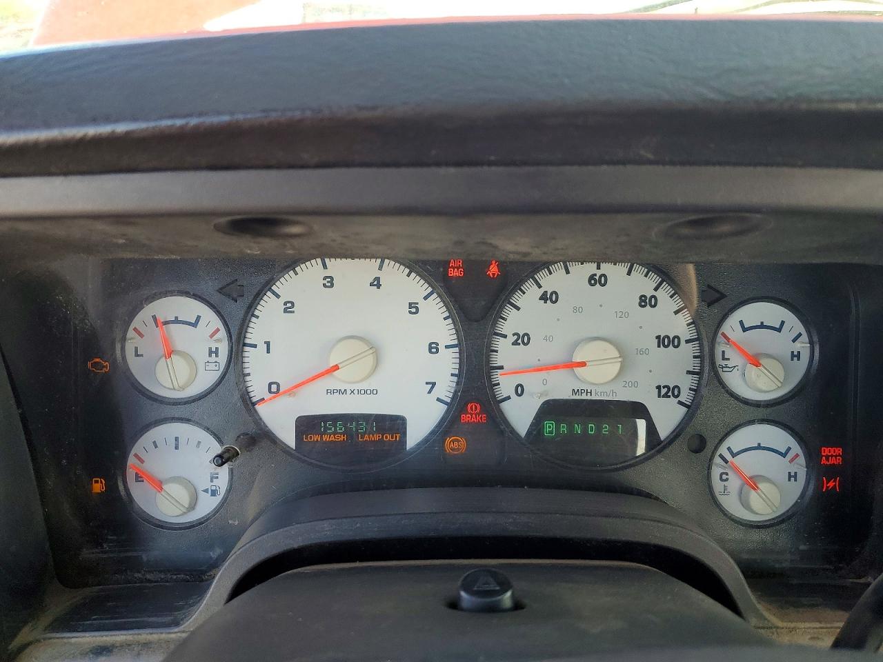 2005 Dodge Ram 2500 St Red vin: 3D7KS28D15G816245