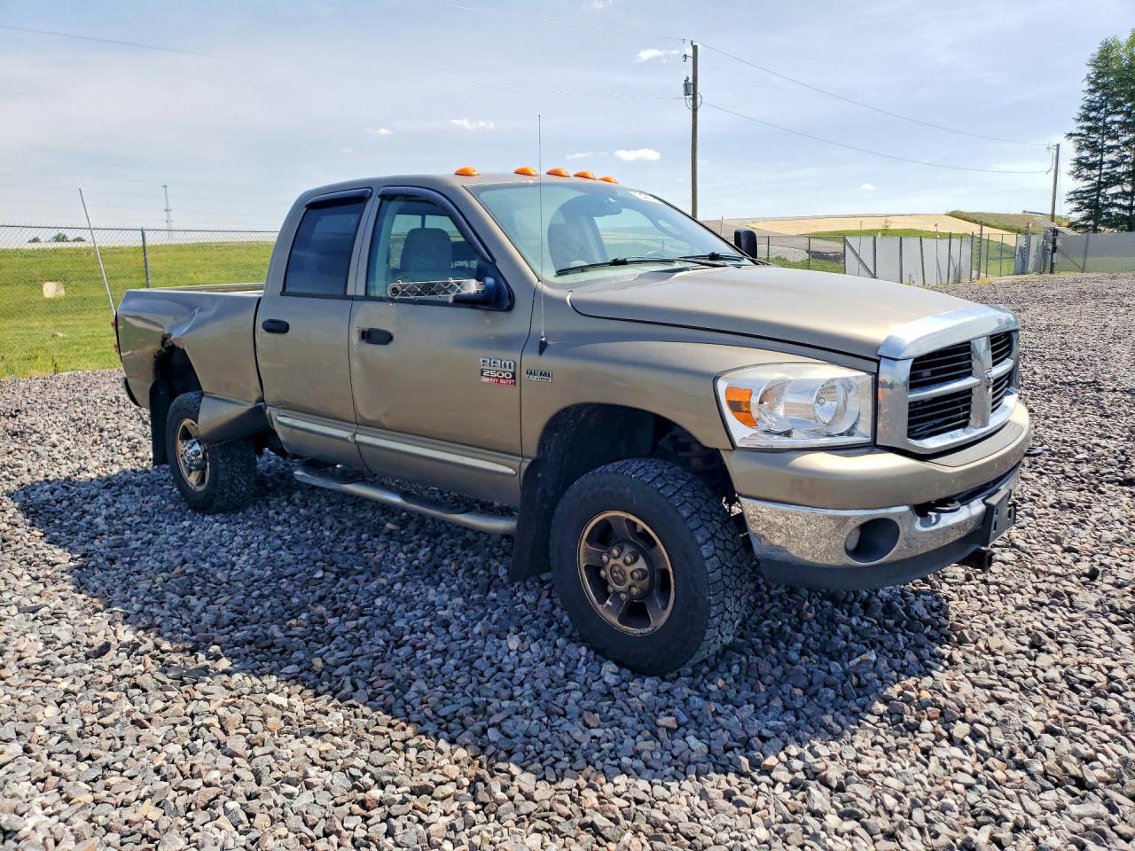 2008 Dodge Ram 2500 St Tan vin: 3D7KS28D18G226535