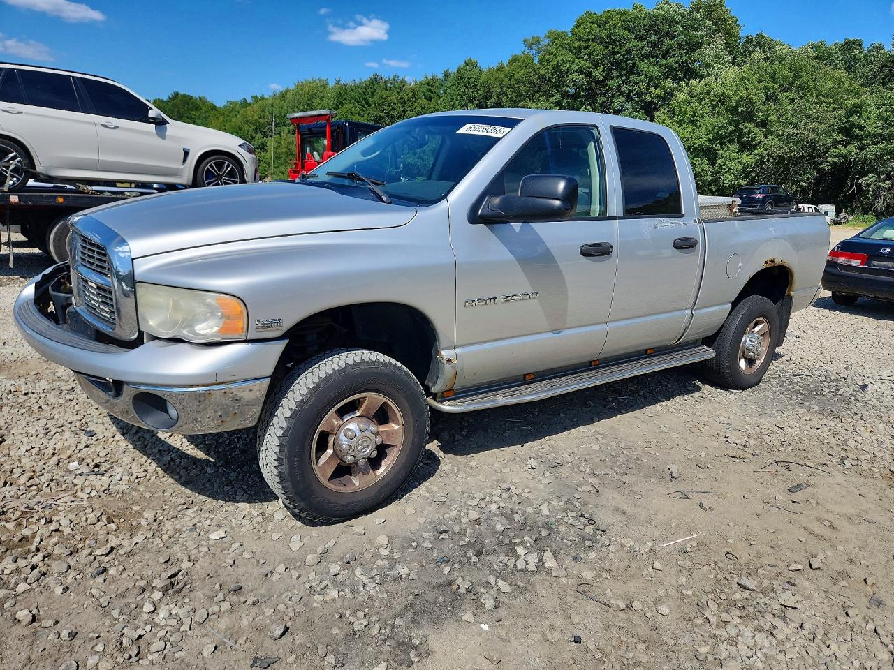 2005 Dodge Ram 2500 St Silver vin: 3D7KS28D25G791596