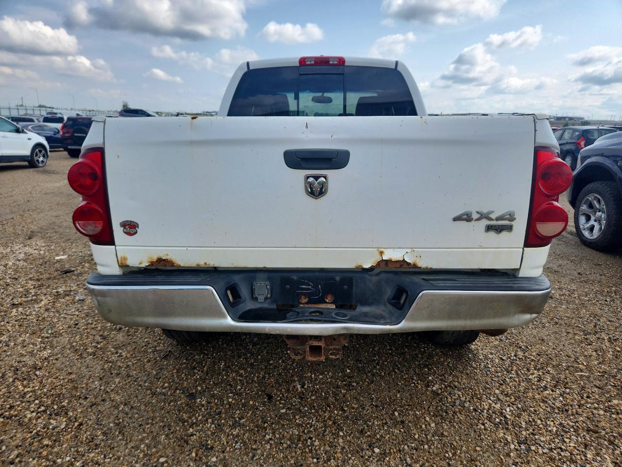 2008 Dodge Ram 2500 St White vin: 3D7KS28D28G183369