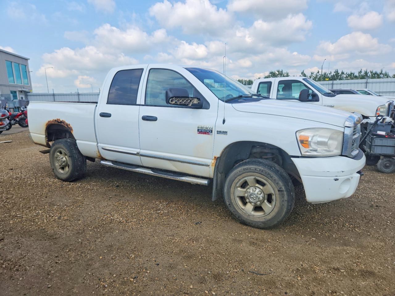 2008 Dodge Ram 2500 St White vin: 3D7KS28D28G183369