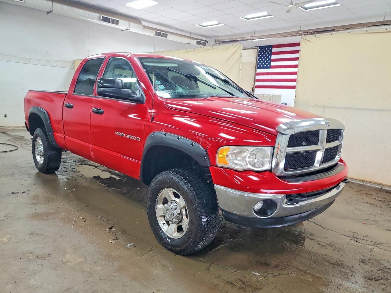 2005 Dodge Ram 2500 St Красный vin: 3D7KS28D35G826503