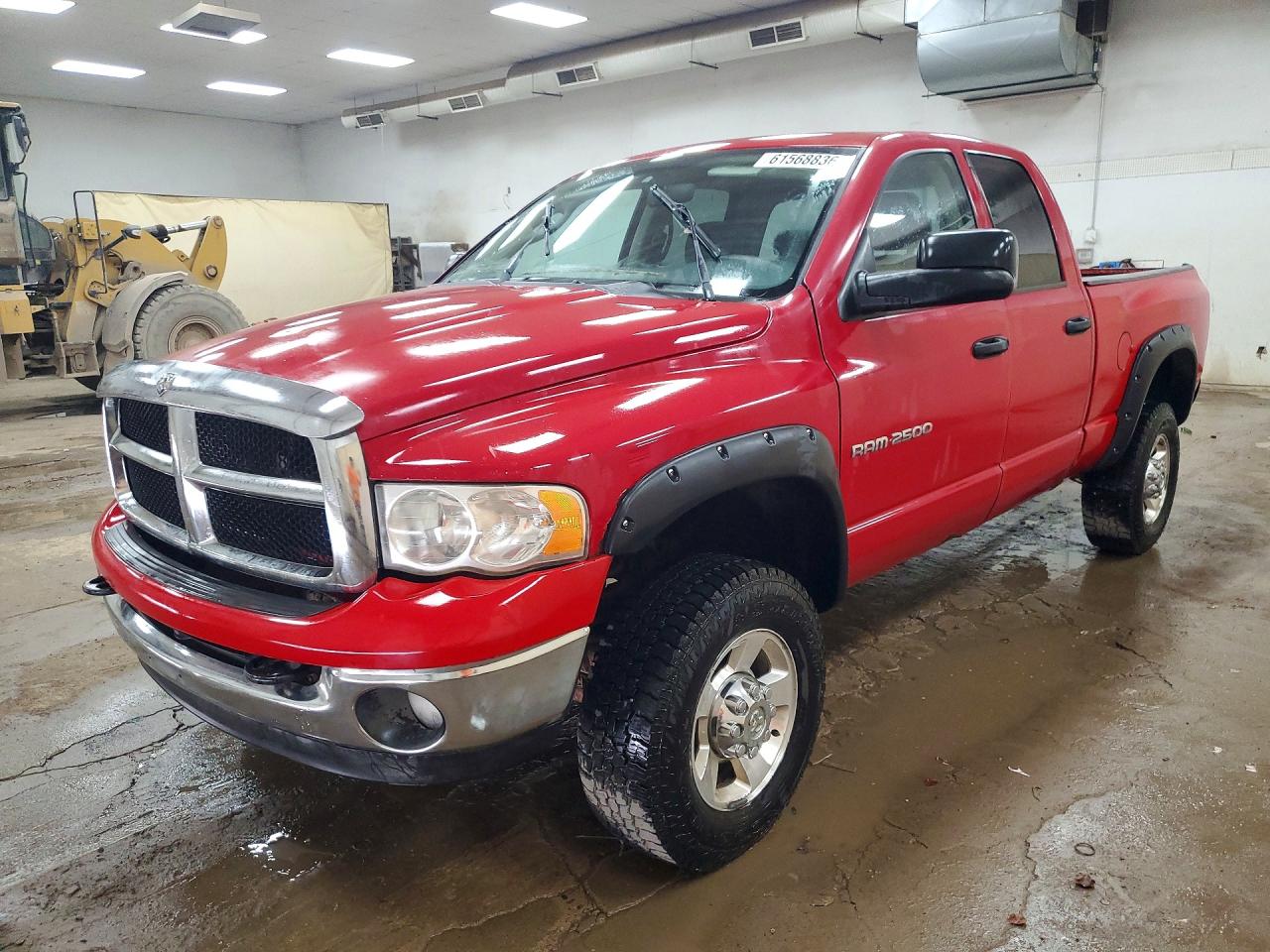 2005 Dodge Ram 2500 St Red vin: 3D7KS28D35G826503