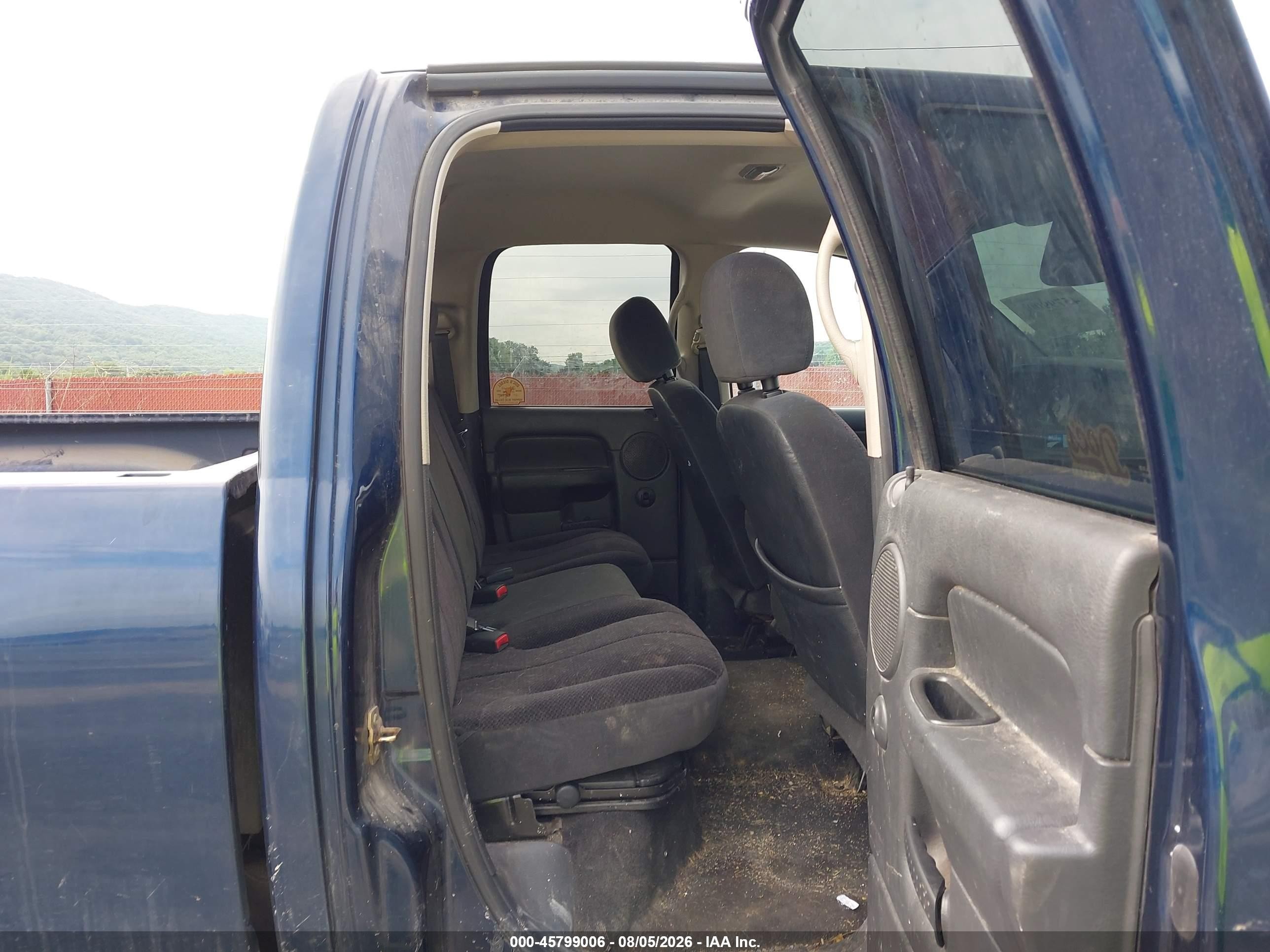 2005 Dodge Ram 2500 Slt/laramie Dark Blue vin: 3D7KS28D35G850333