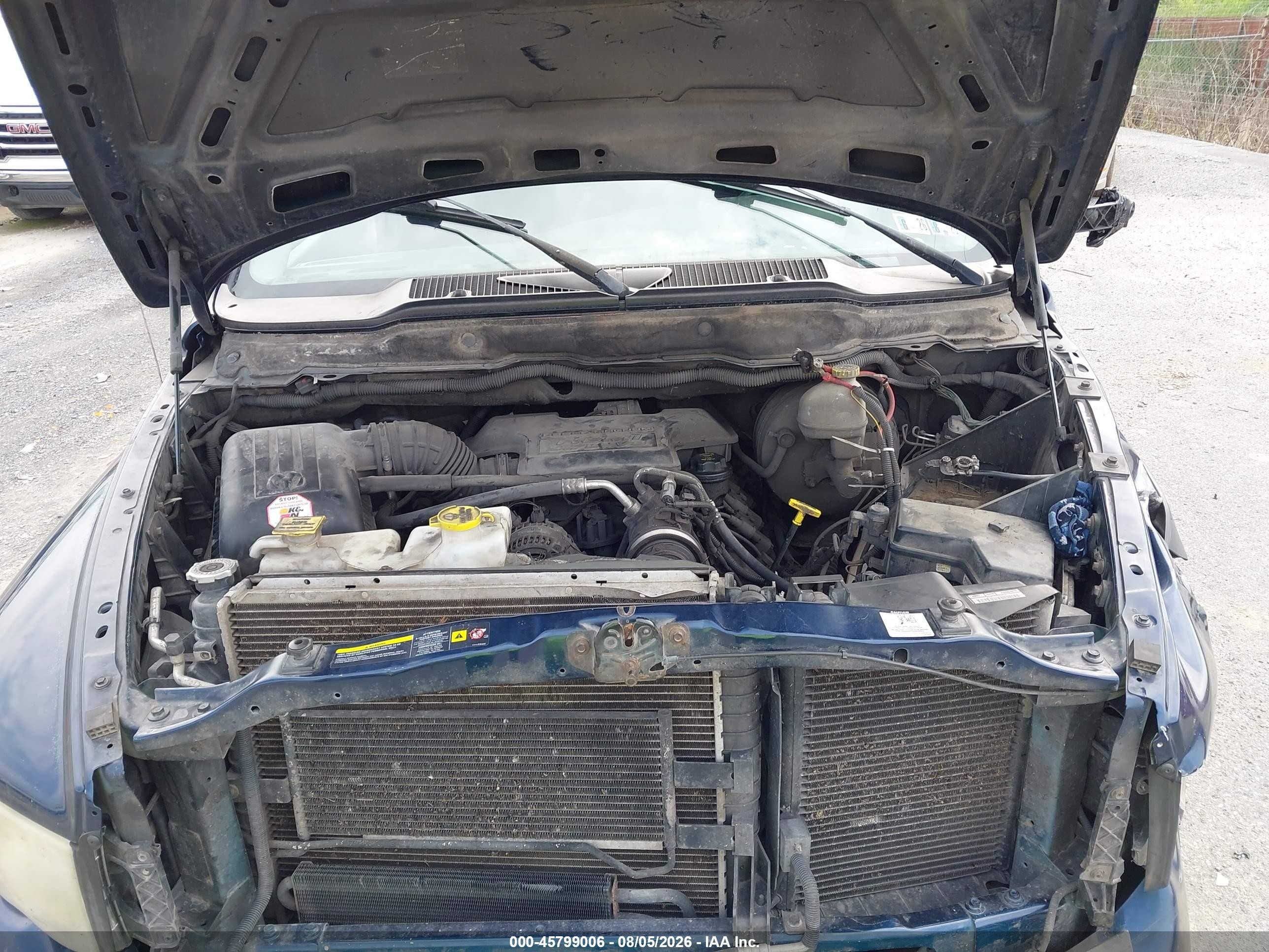 2005 Dodge Ram 2500 Slt/laramie Dark Blue vin: 3D7KS28D35G850333