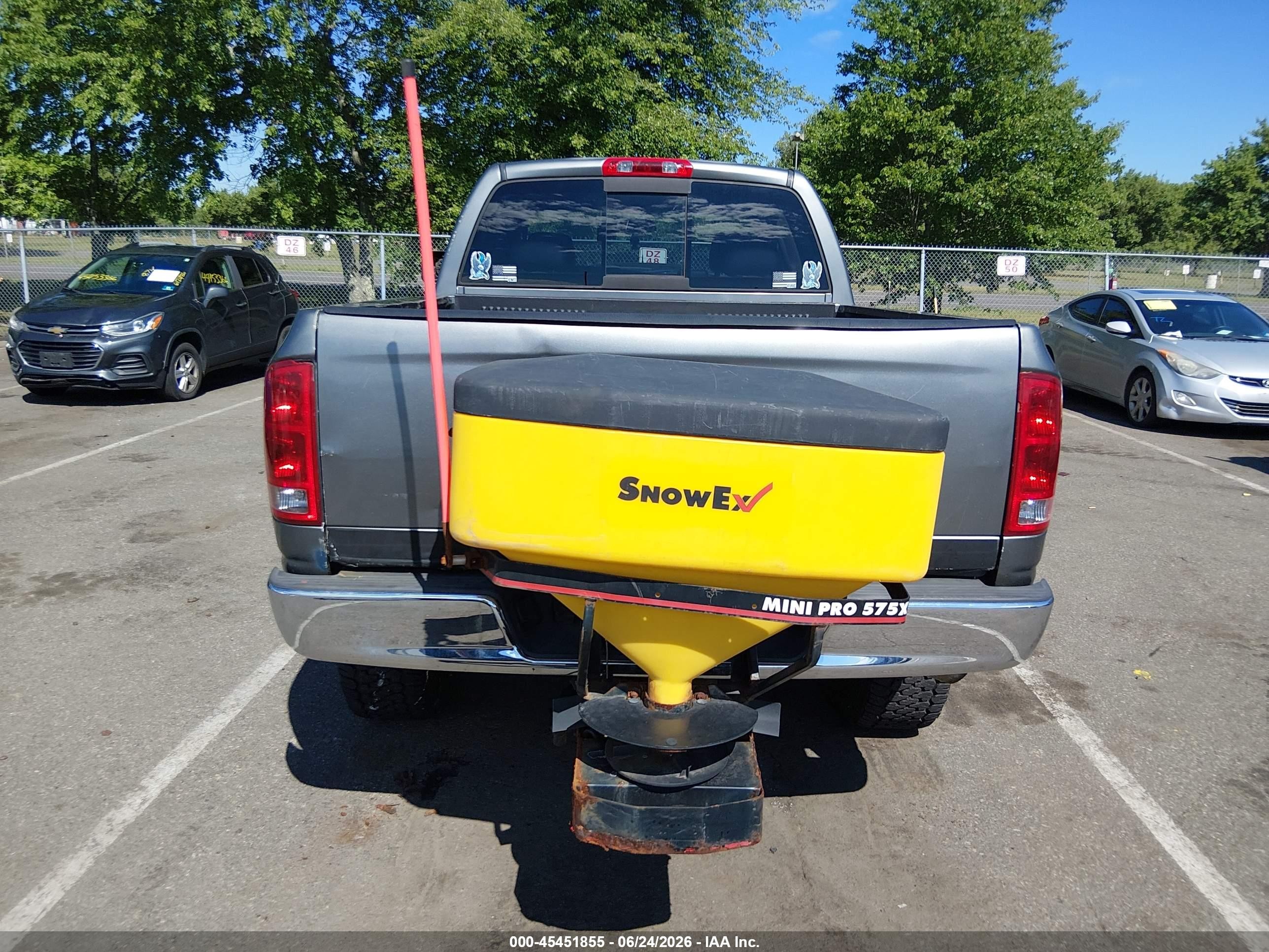 2005 Dodge Ram 2500 Slt/laramie Gray vin: 3D7KS28D35G902611