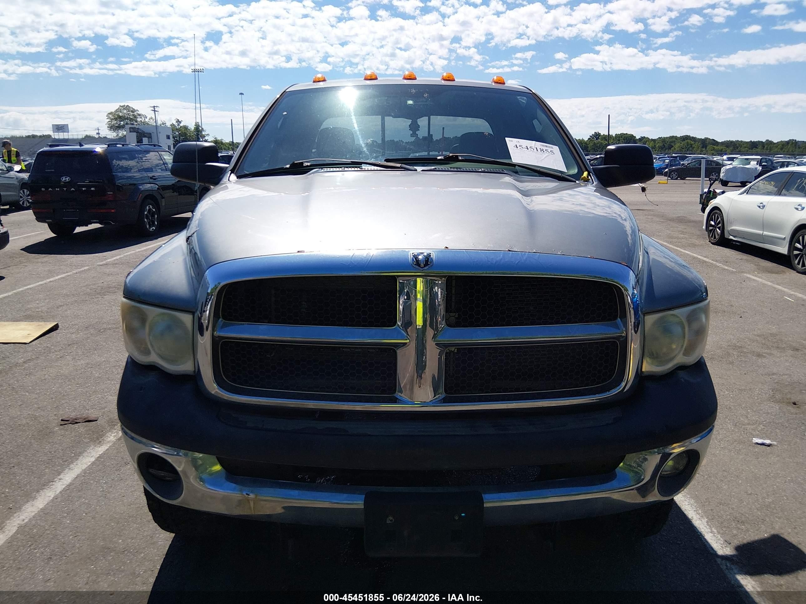 2005 Dodge Ram 2500 Slt/laramie Gray vin: 3D7KS28D35G902611