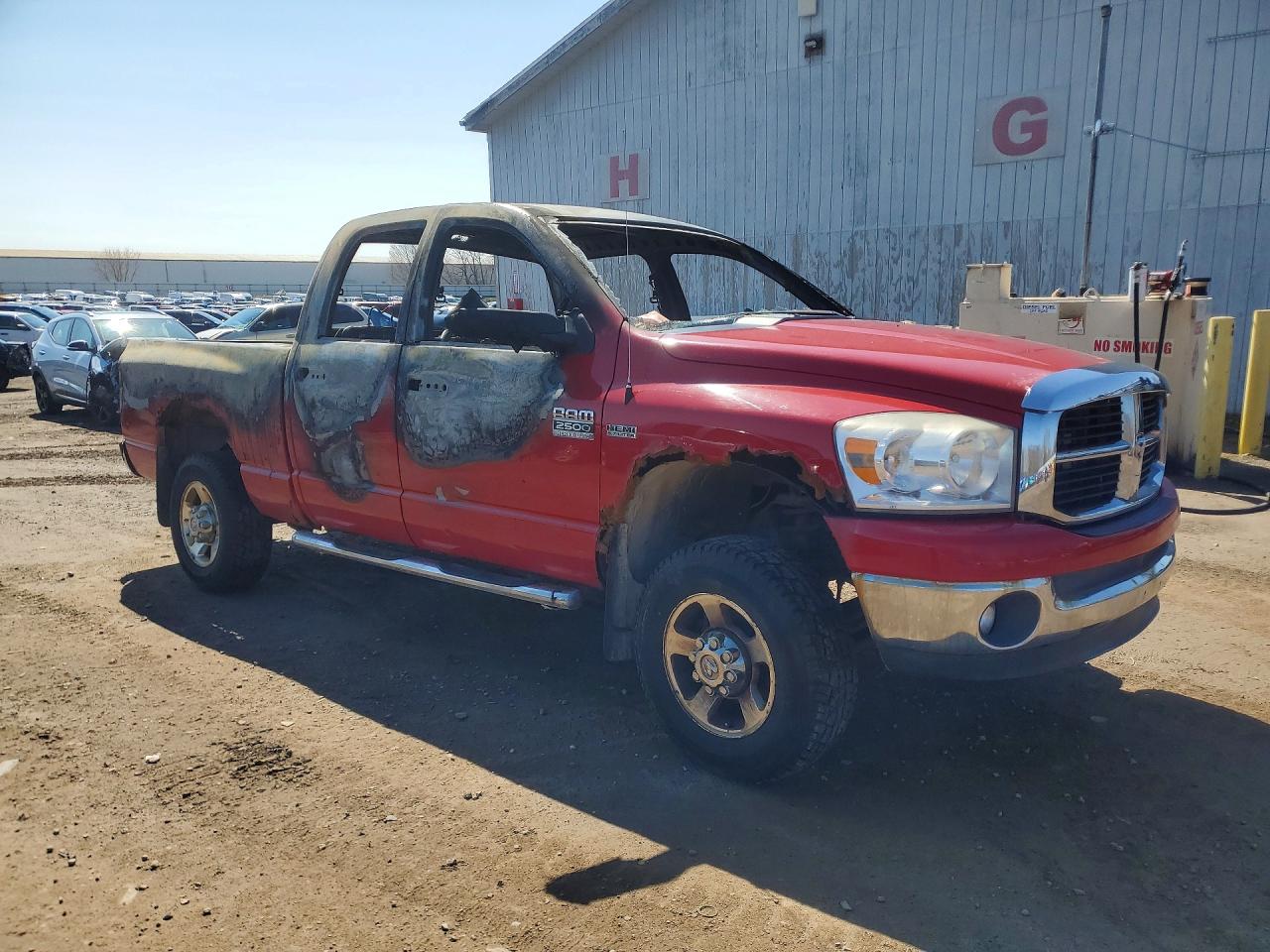 2007 Dodge Ram 2500 St Burn vin: 3D7KS28D37G824141