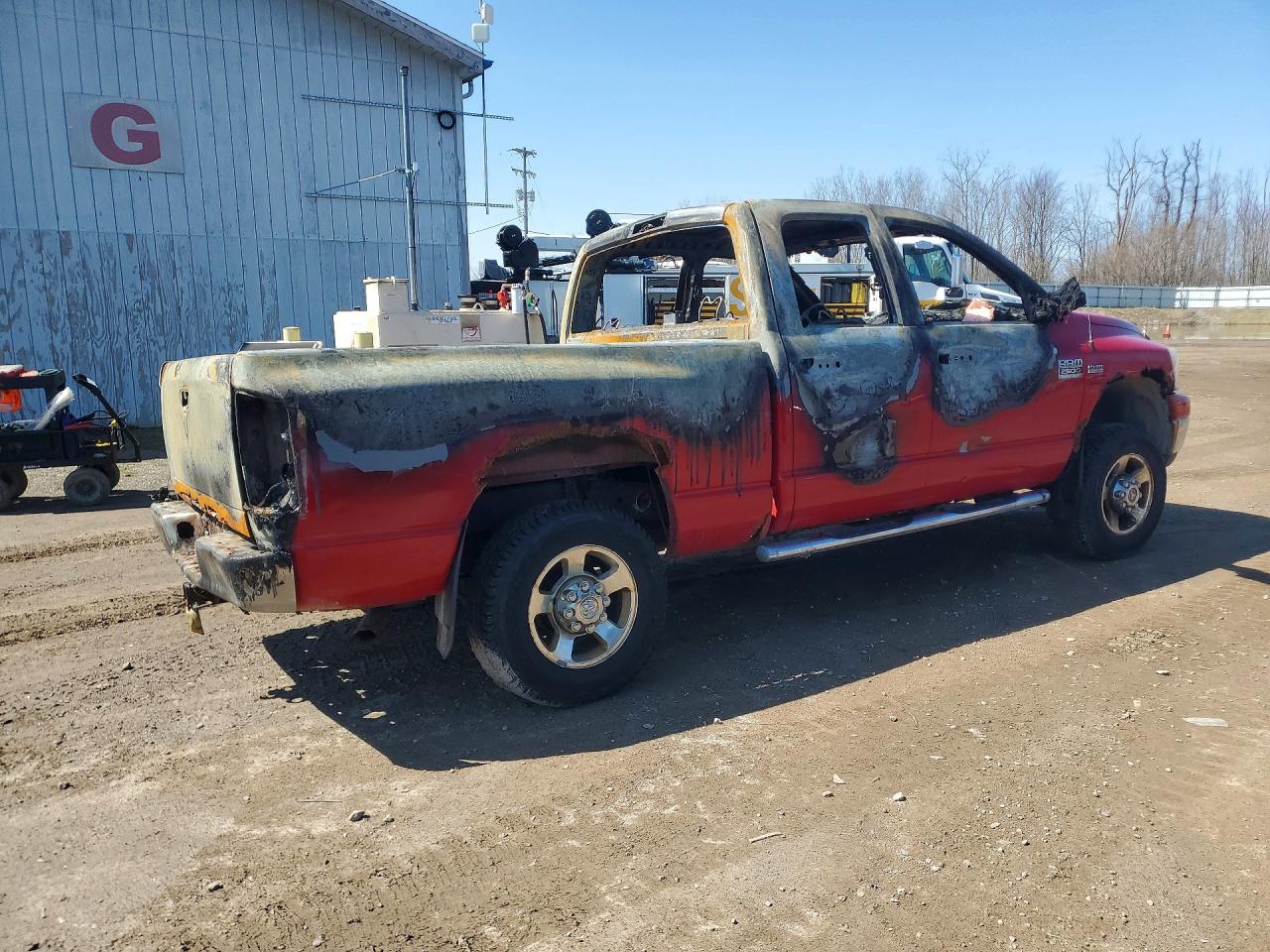 2007 Dodge Ram 2500 St Burn vin: 3D7KS28D37G824141