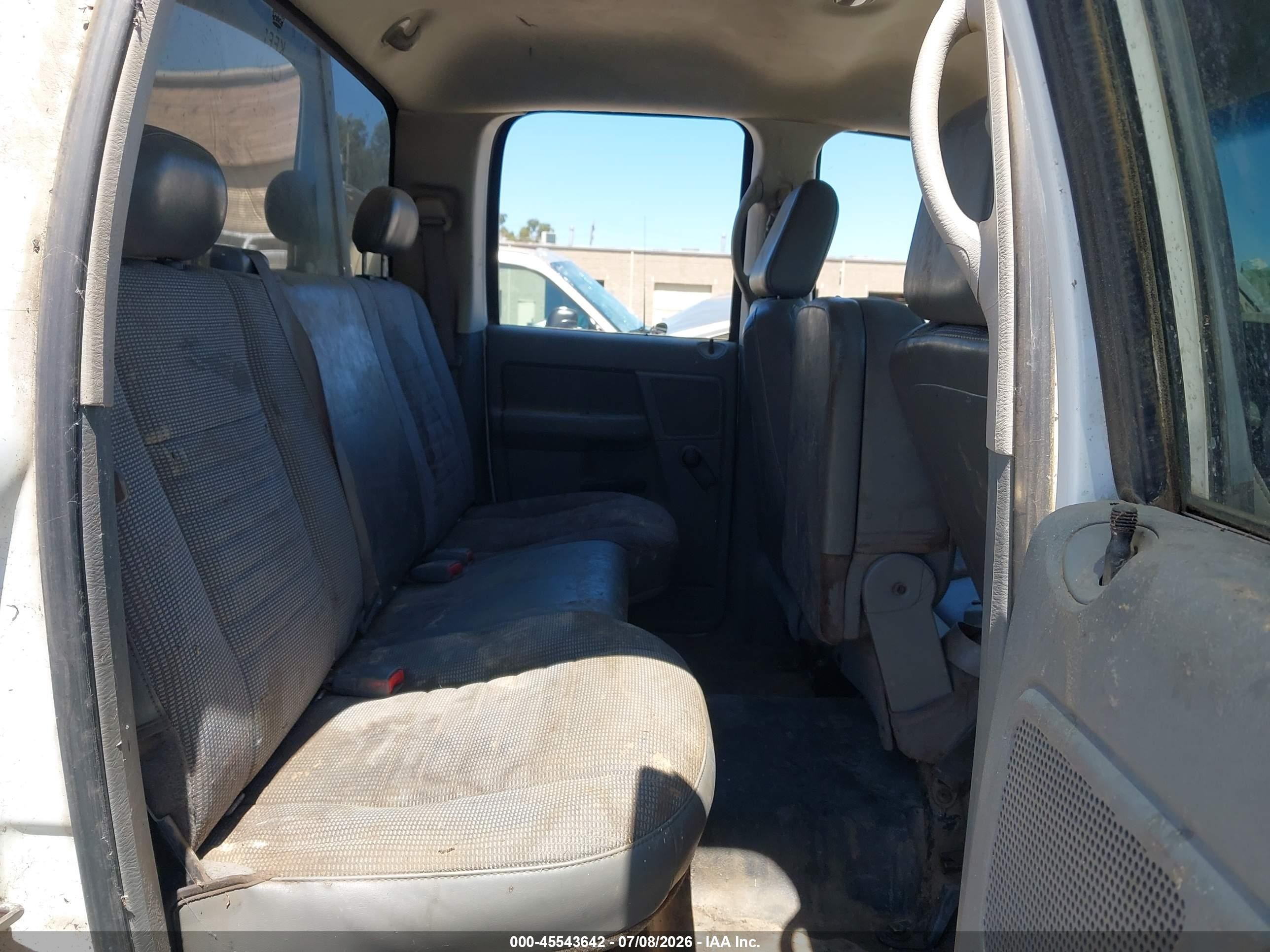 2008 Dodge Ram 2500 St/sxt White vin: 3D7KS28D38G248696