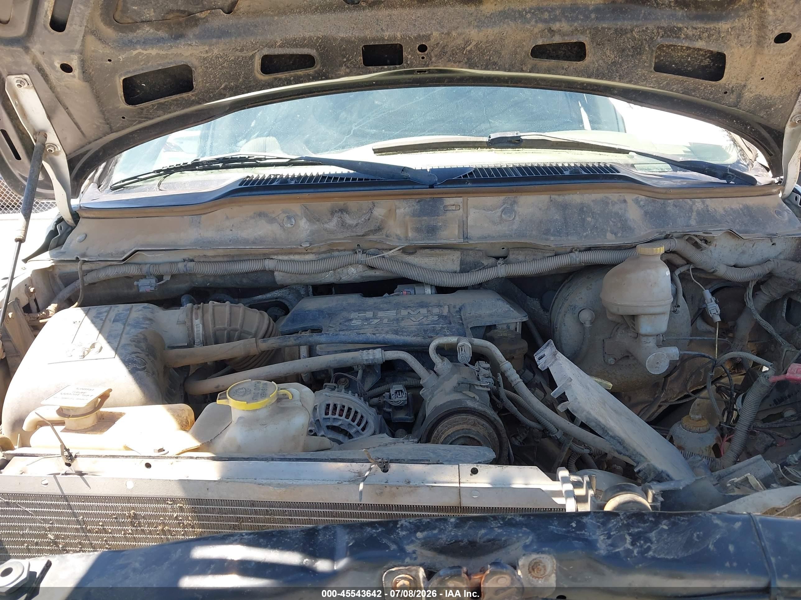 2008 Dodge Ram 2500 St/sxt White vin: 3D7KS28D38G248696