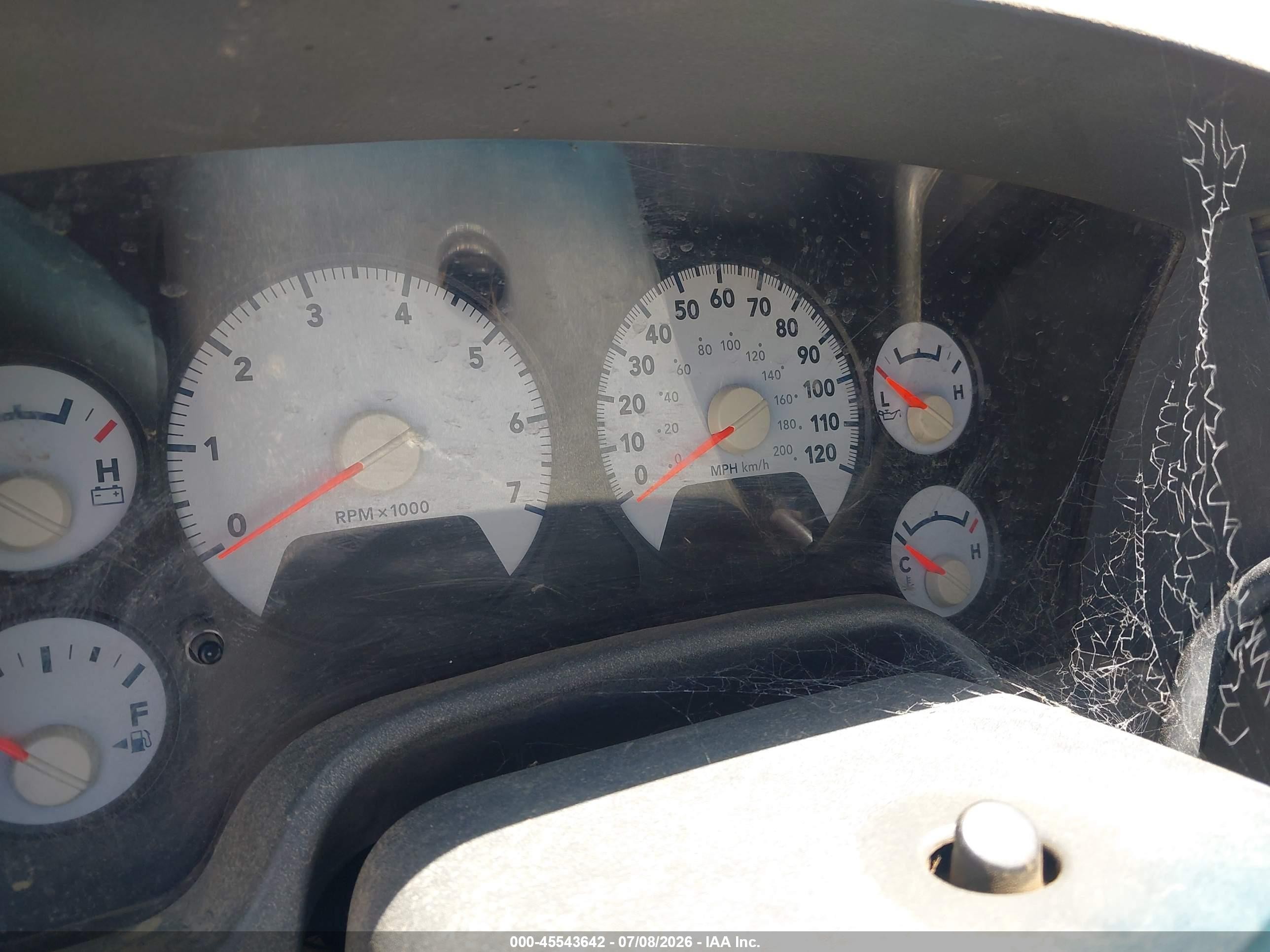 2008 Dodge Ram 2500 St/sxt White vin: 3D7KS28D38G248696