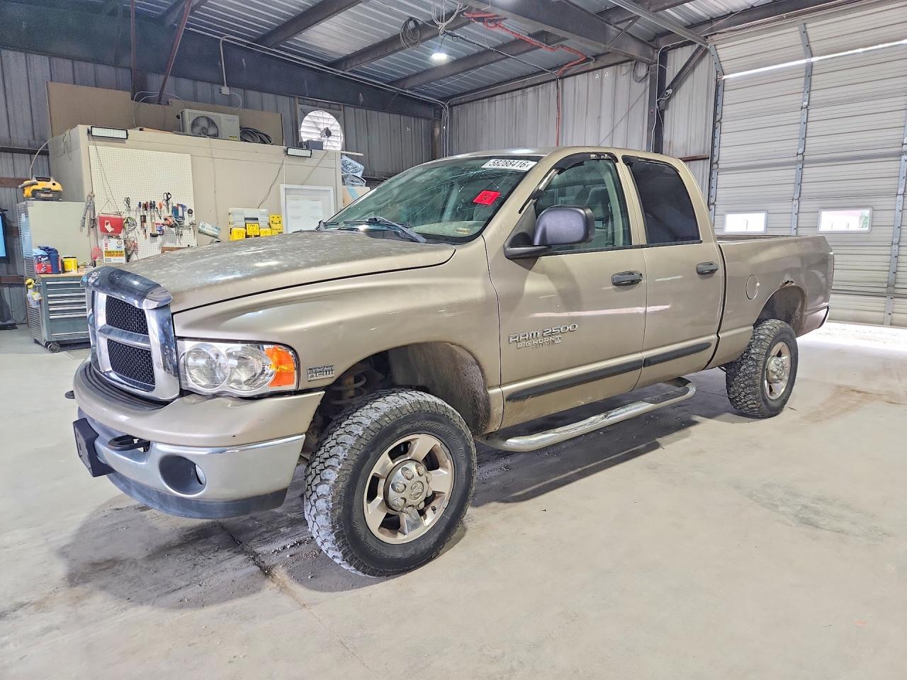 2005 Dodge Ram 2500 St Tan vin: 3D7KS28D45G734817